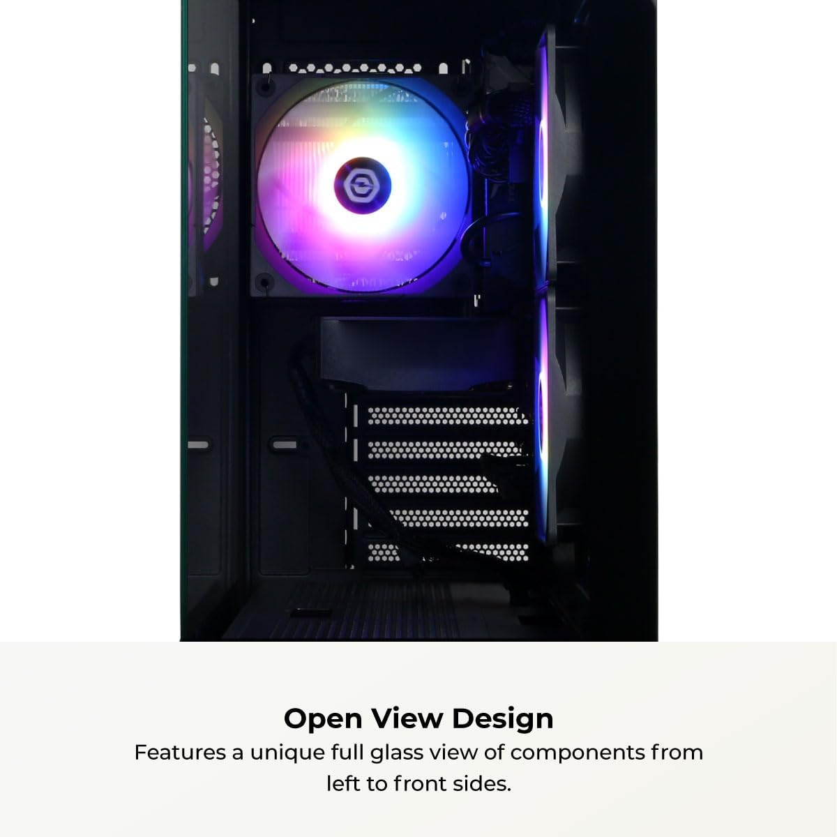 CyberPowerPC Gamer Master Gaming PC, AMD Ryzen 5 5500 3.6GHz, Radeon RX 6500 XT 4GB, 8GB DDR4, 500GB PCIe 4.0 SSD, WiFi Ready & Windows 11 Home (GMA3100A3)
