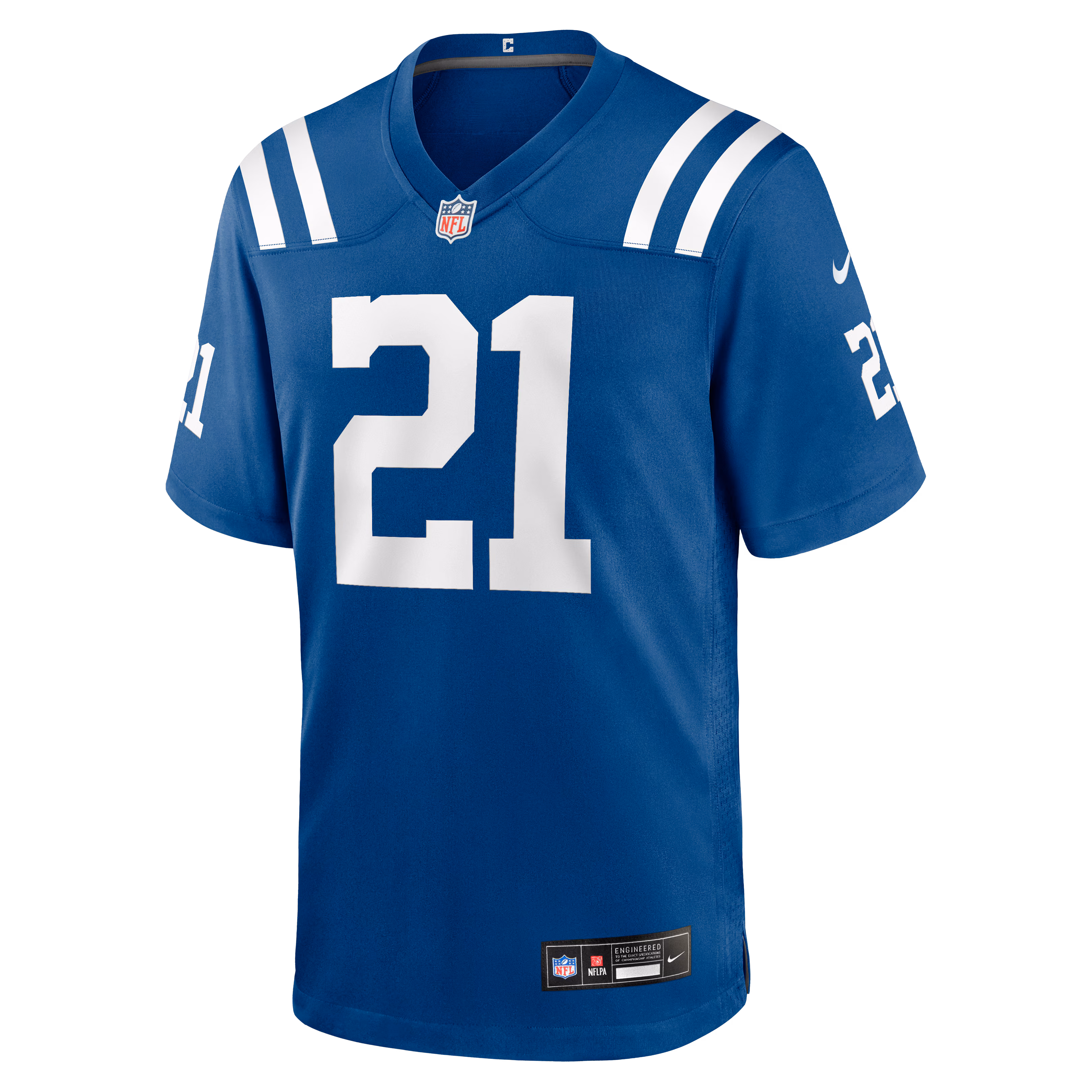 DJ Giddens Indianapolis Colts Nike Team Game Jersey -  Royal