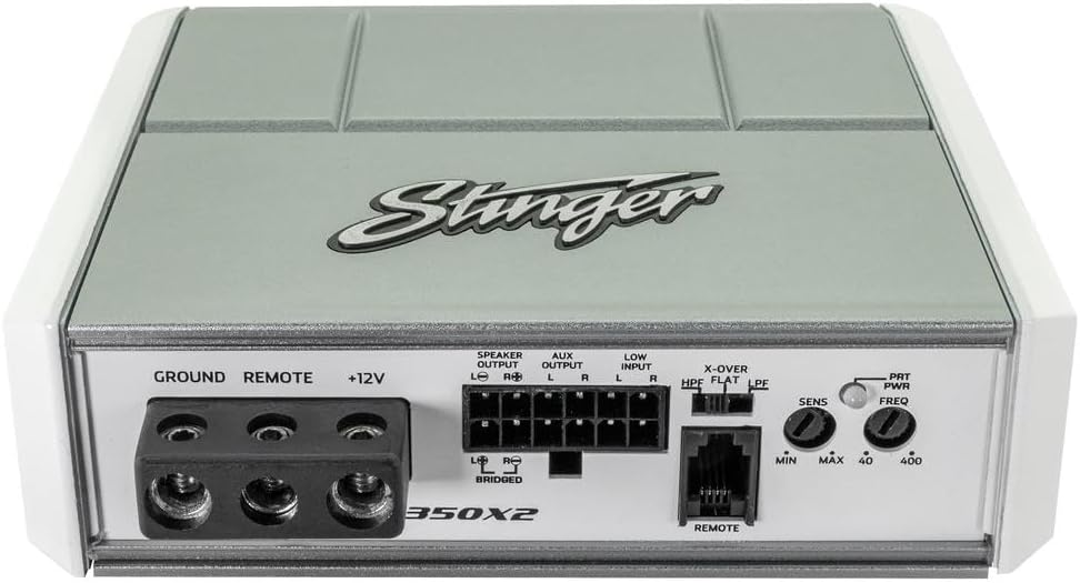 Stinger SPX350X2 350 Watt 2 Channel Powersports Amplifier