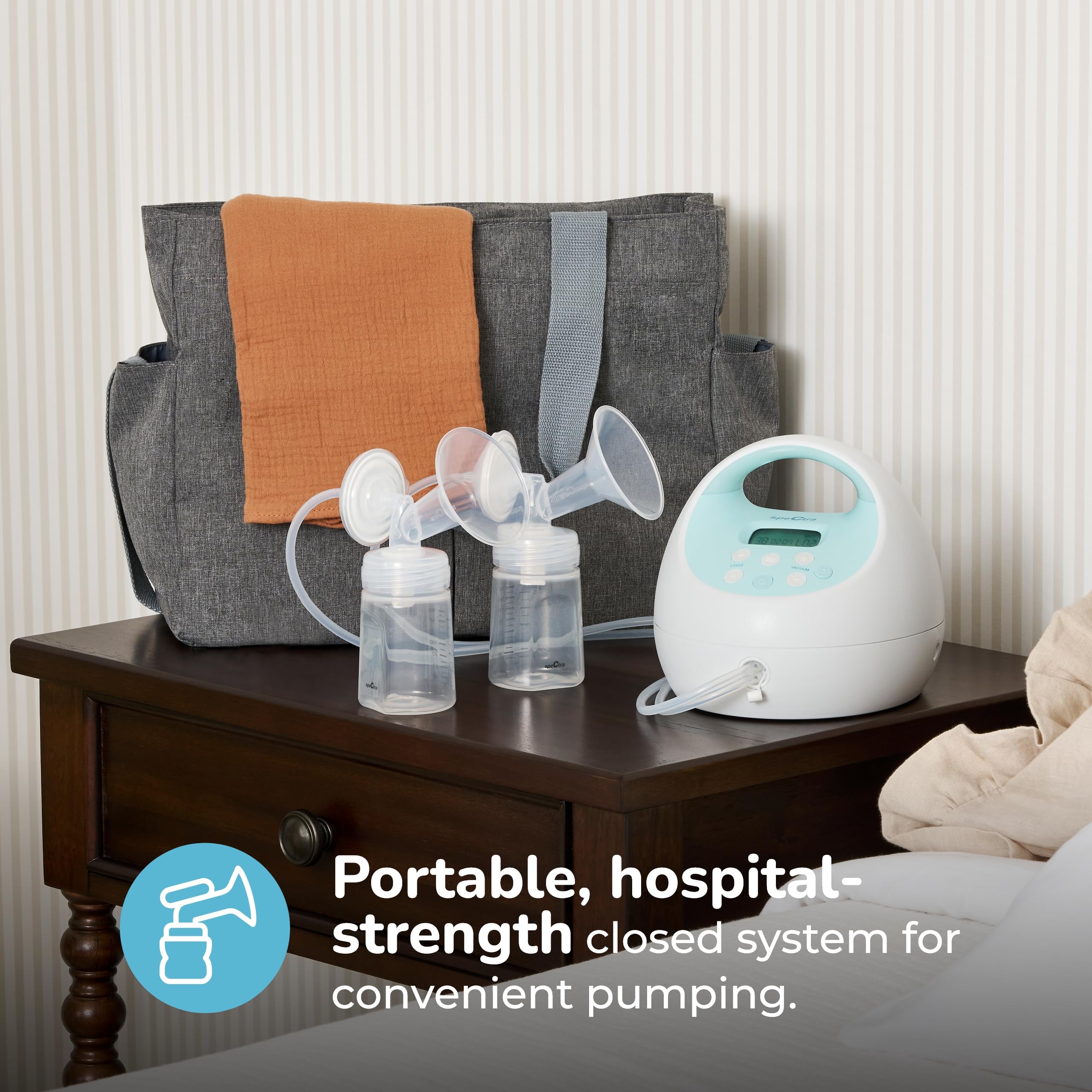 SPECTRA S1 Plus Electric Breast Milk Pump for Easy Feeding