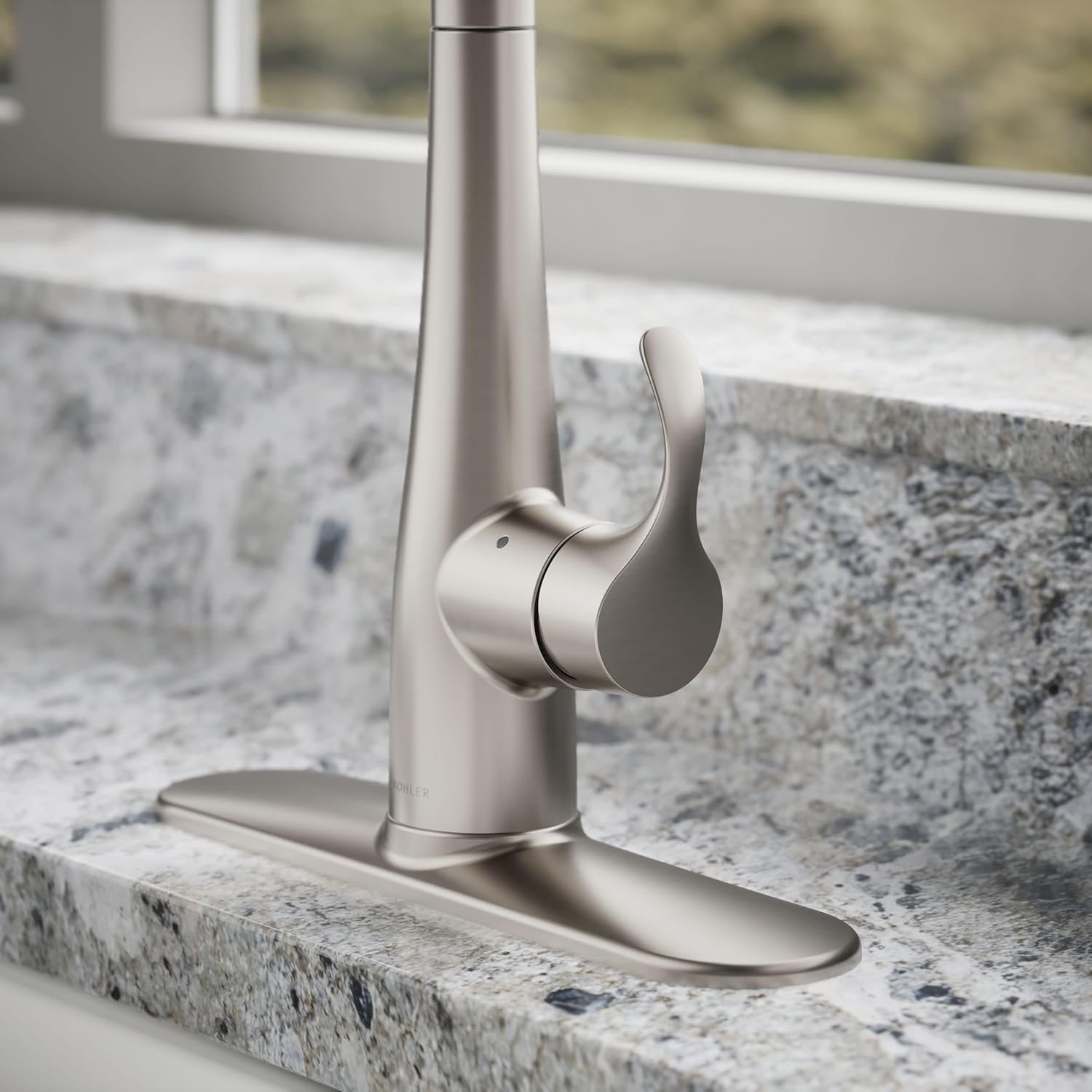 KOHLER Simplice Response Touchless Pull Down Kitchen Faucet in Stainless Steel, K-22036-VS
