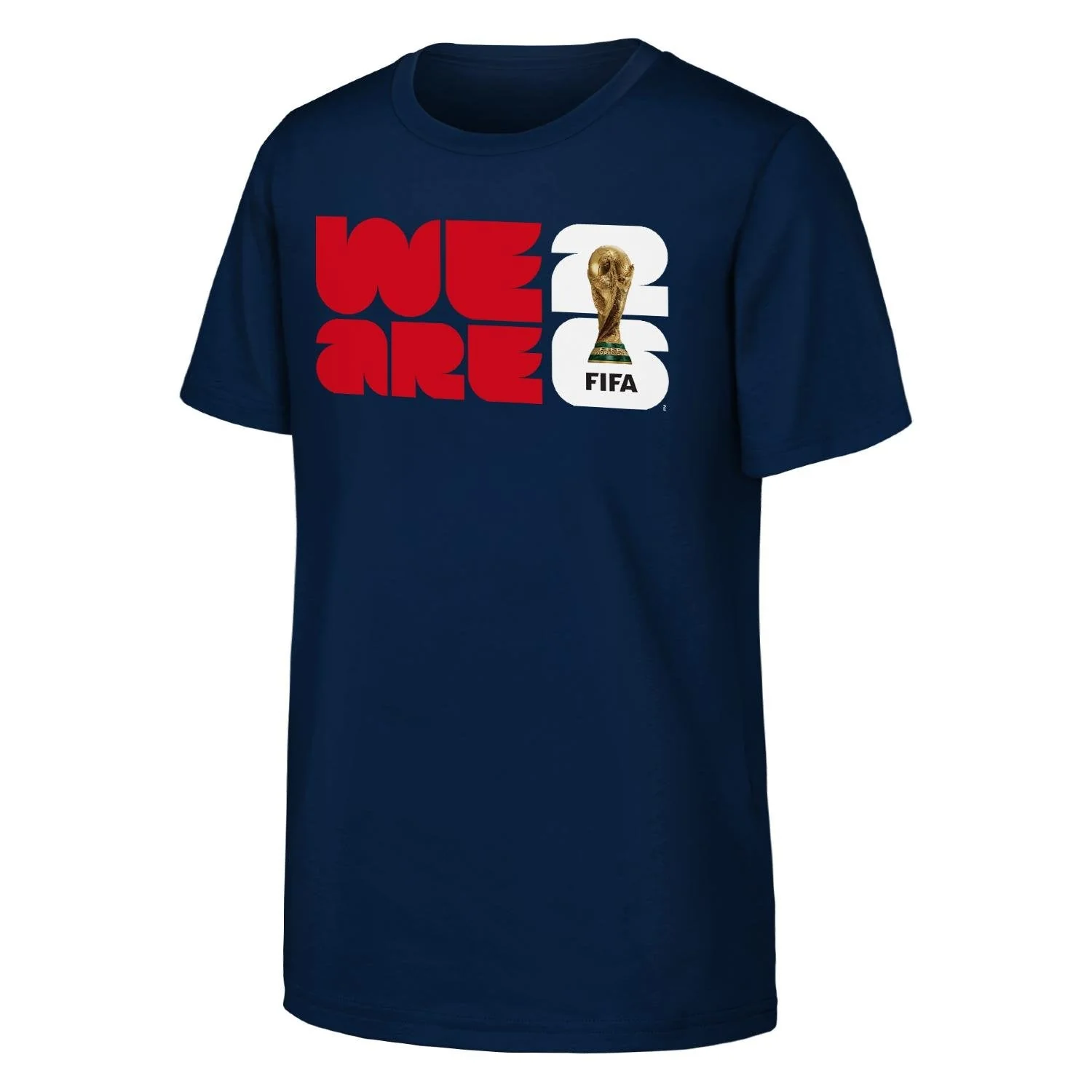 FIFA World Cup 2026™ 'We Are' 26 Emblem Navy T-Shirt - Unisex