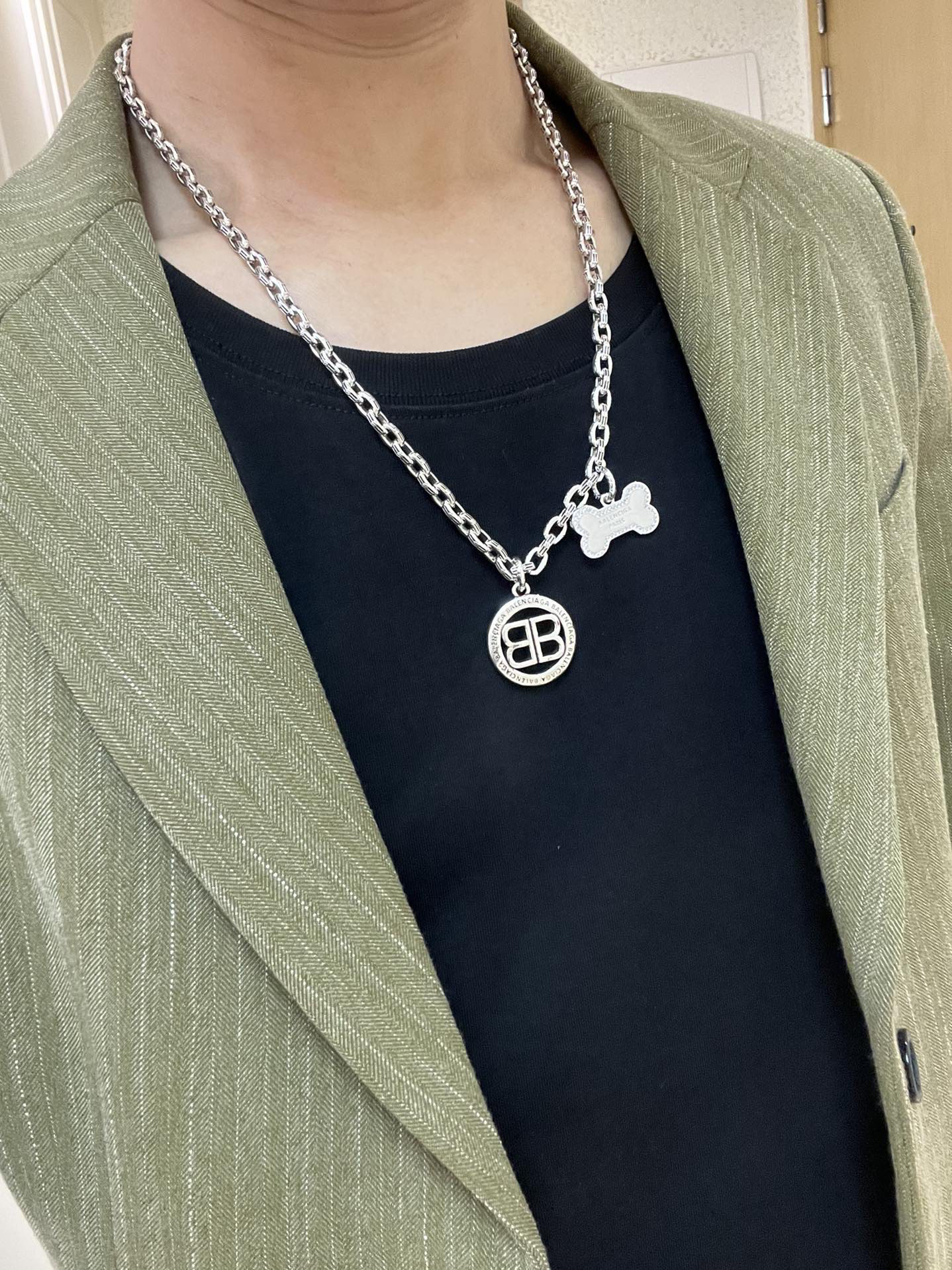 Balenciaga necklace-80