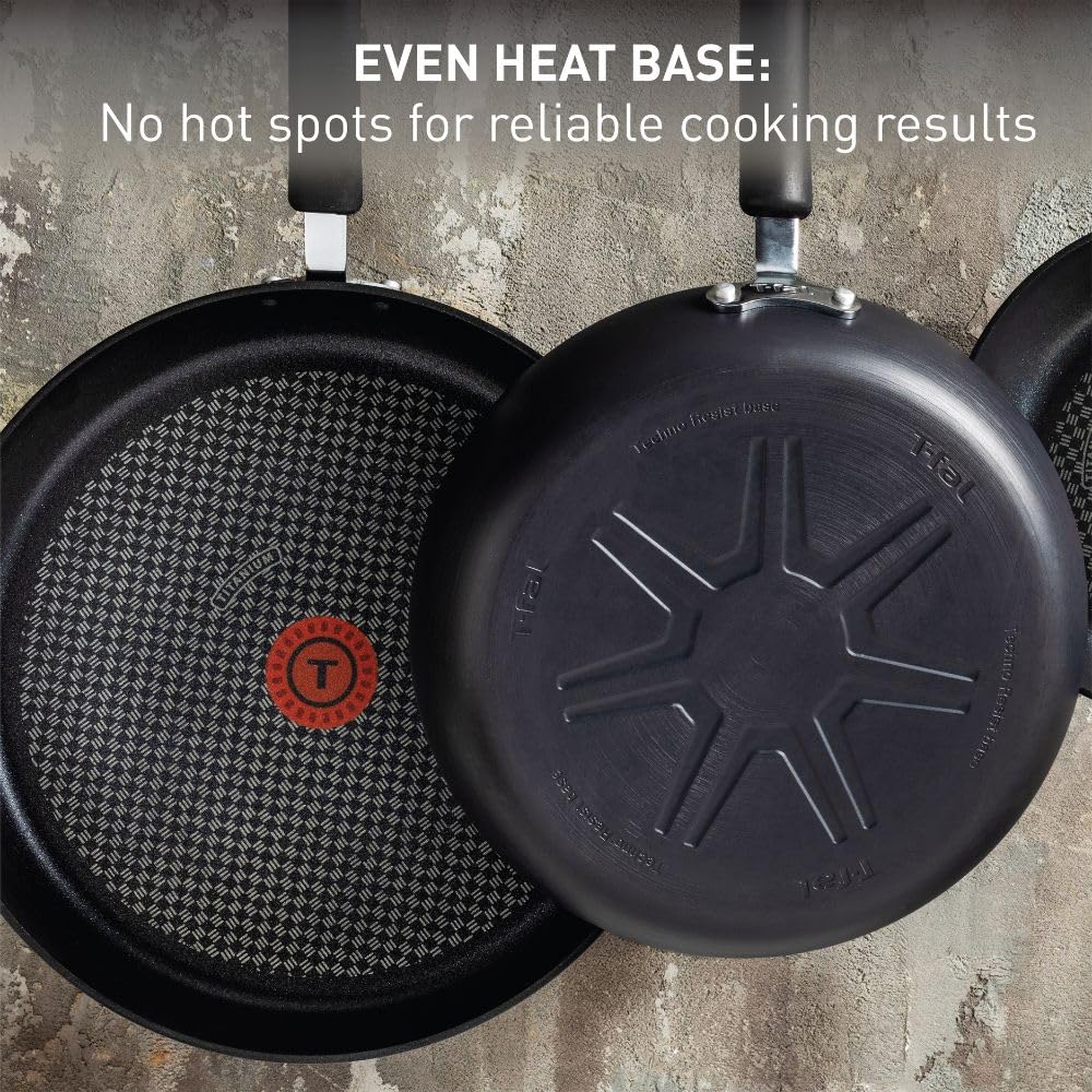 T-FAL Ultimate Hard Anodized Nonstick Fry Pan Set