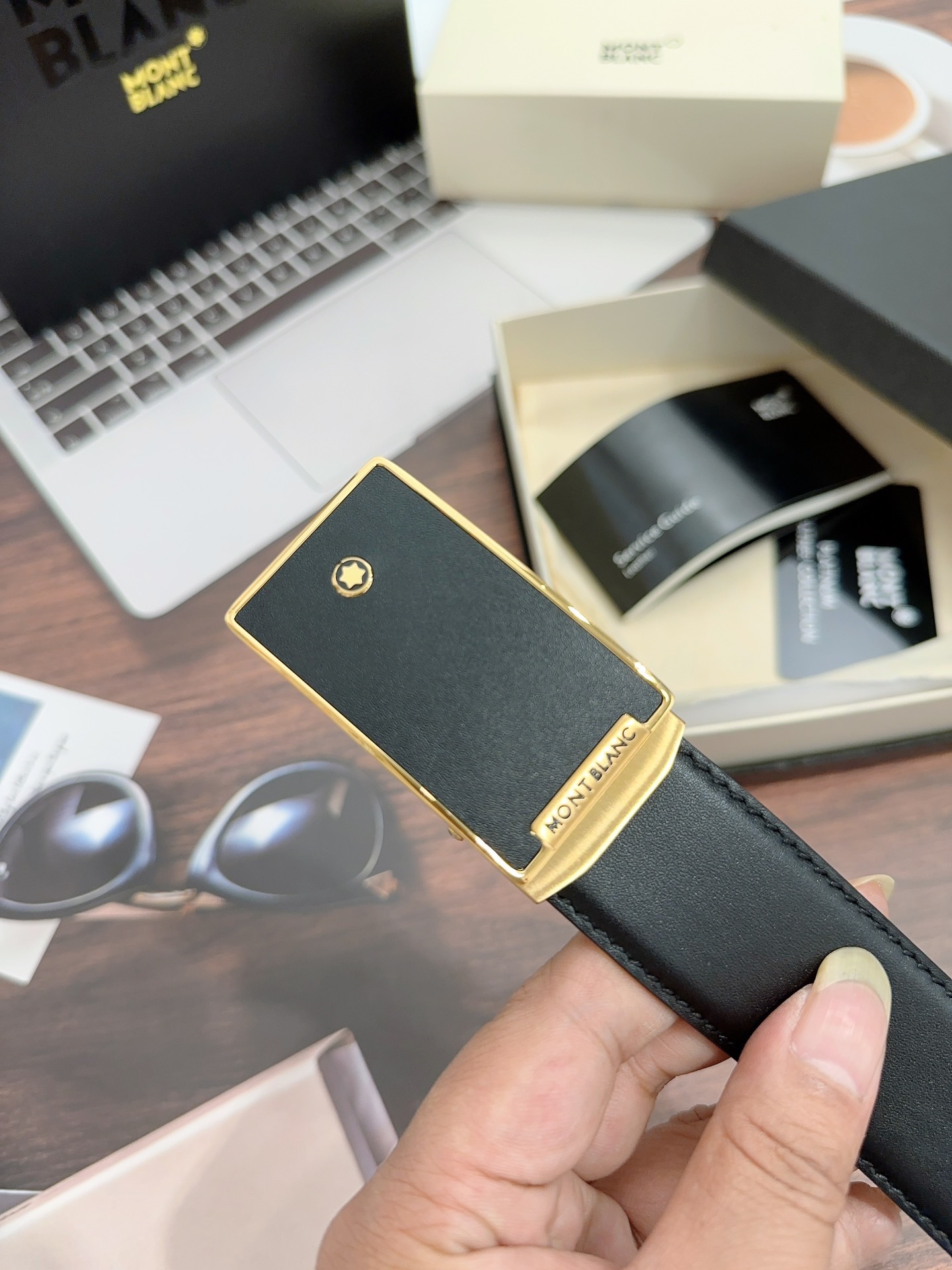 Montblanc belt-62