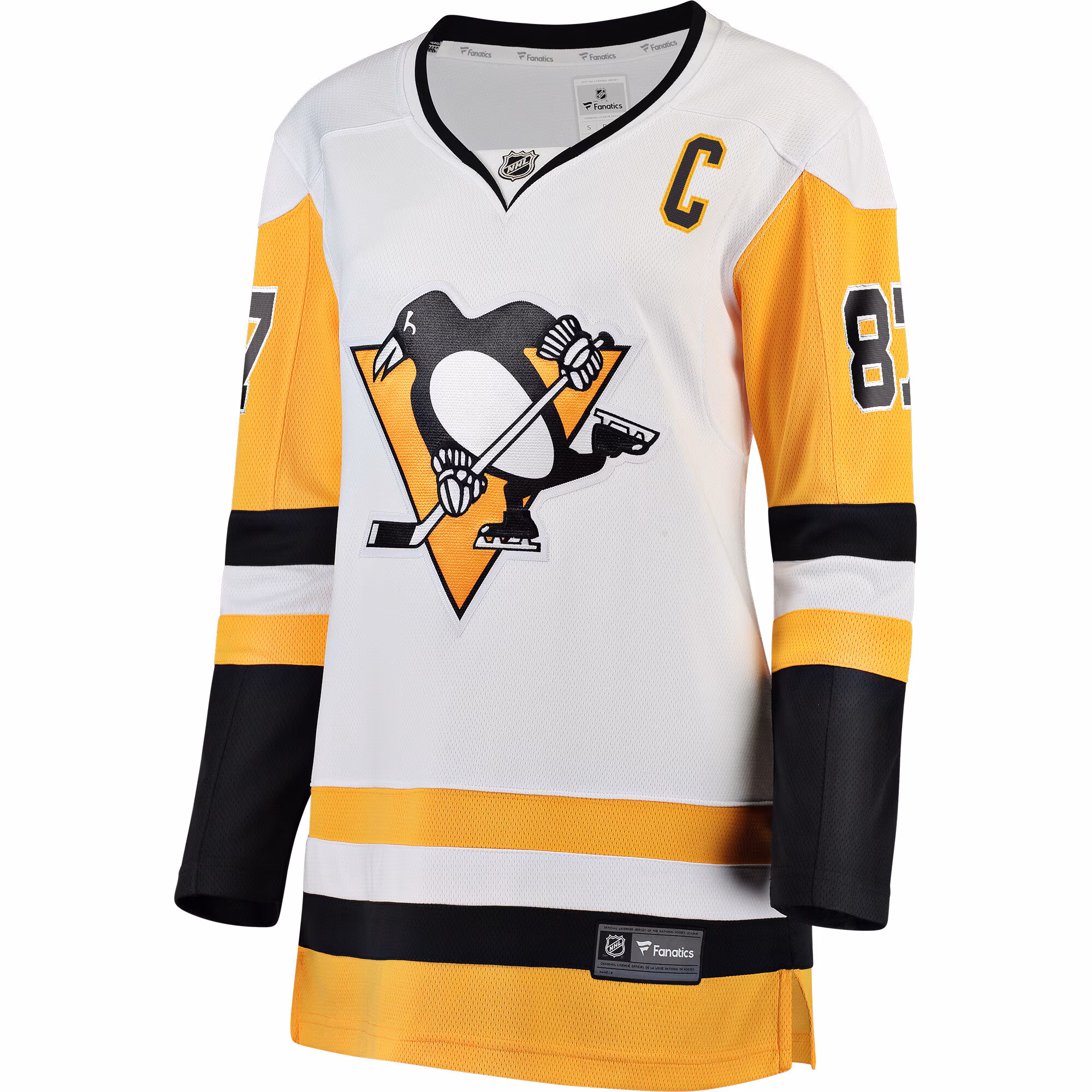 Sidney Crosby Pittsburgh Penguins Fanatics Women's  Breakaway Jersey - White
