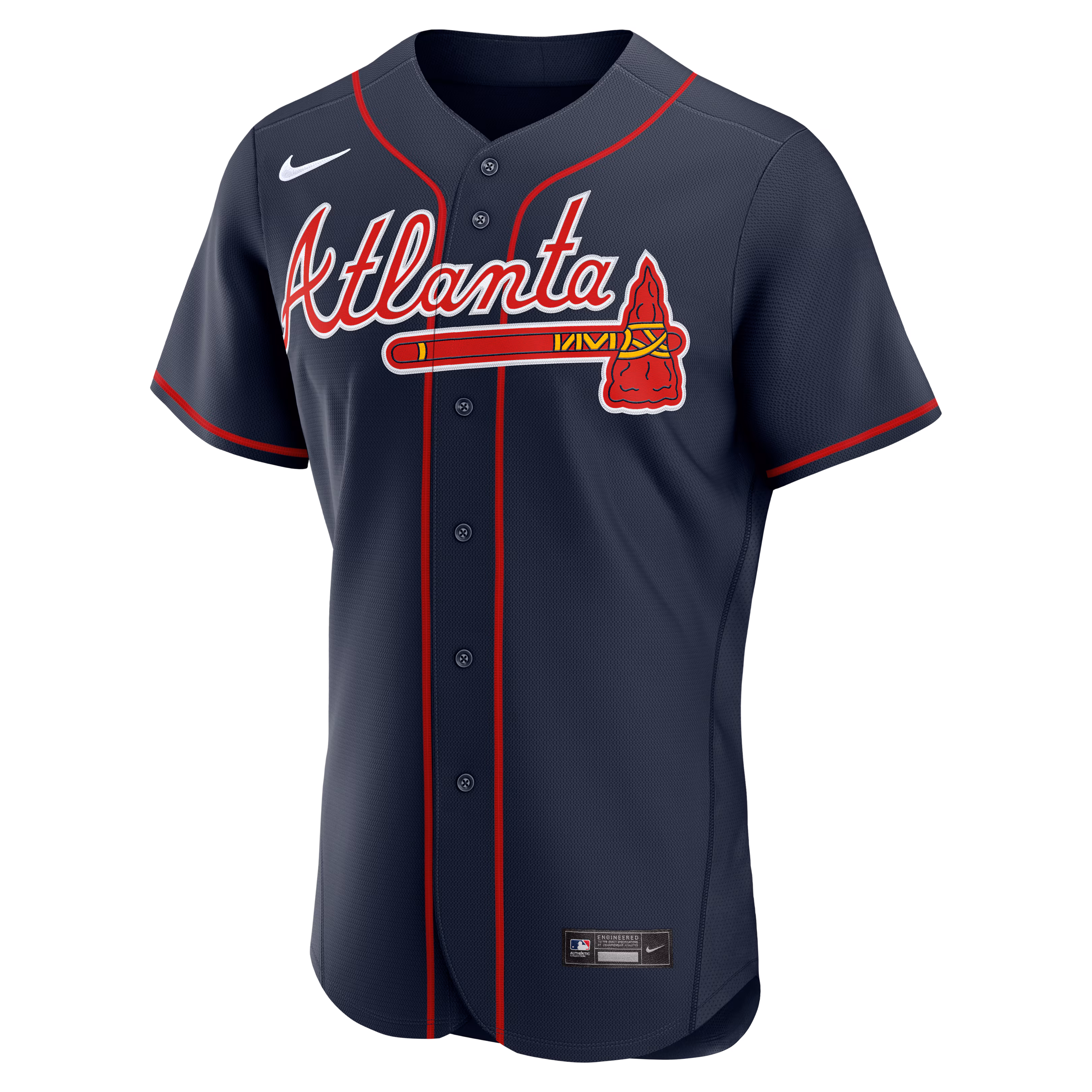 Drake Baldwin Atlanta Braves Nike Alternate MLB Awards Authentic Jersey - Navy
