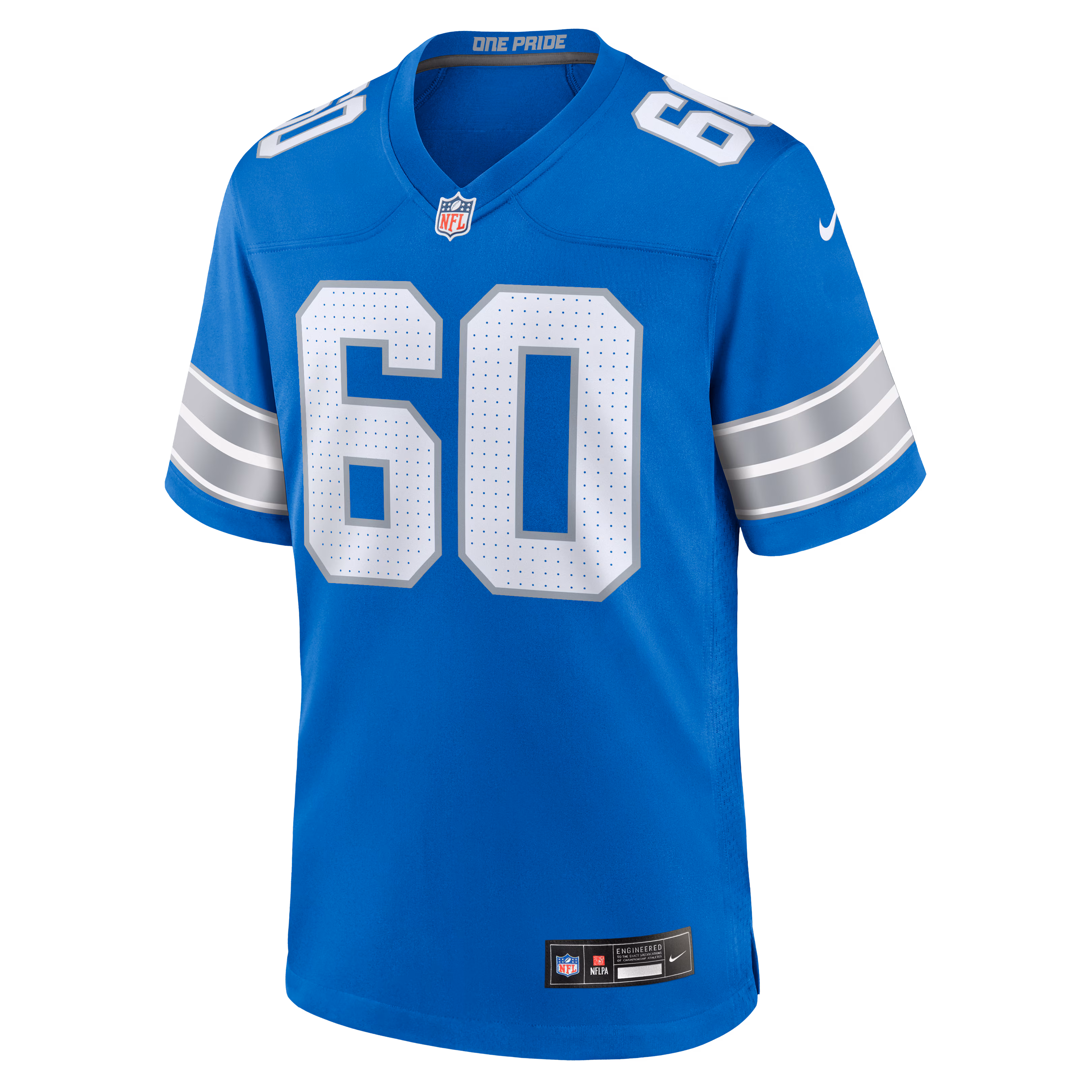 Graham Glasgow Detroit Lions Nike Team Game Jersey -  Blue