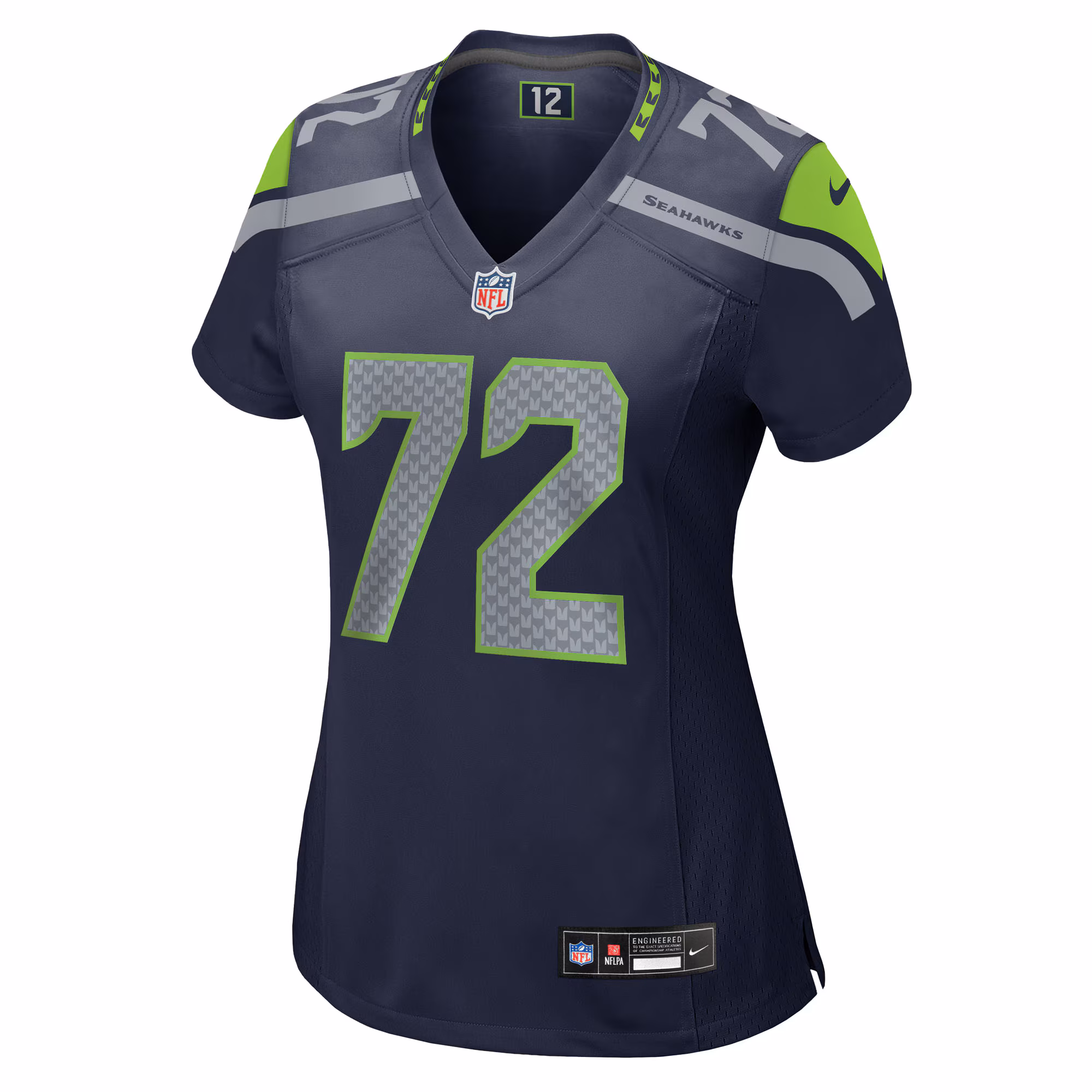 Abraham Lucas Seattle Seahawks Nike Women's Team Game Jersey -  College Navy