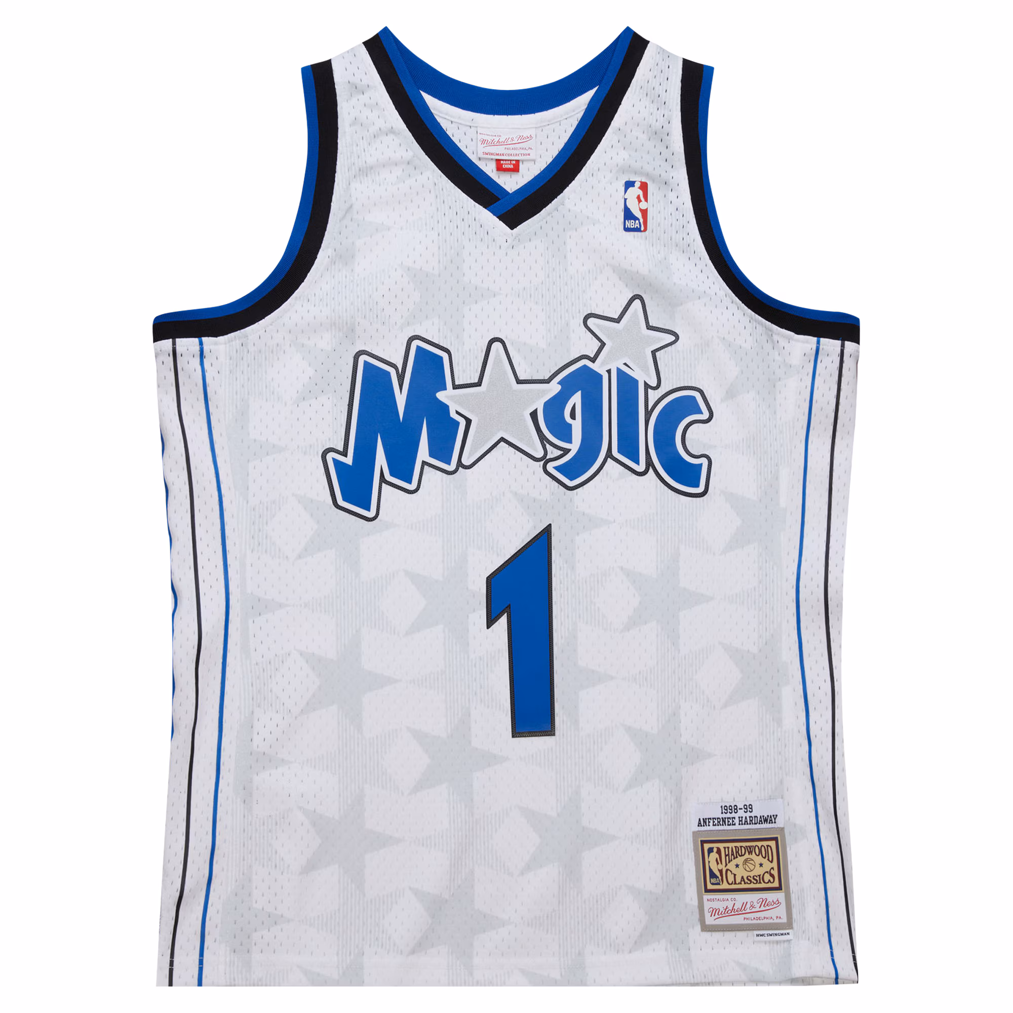 Penny Hardaway Orlando Magic Mitchell & Ness 1998/99 Hardwood Classics Swingman Jersey - White
