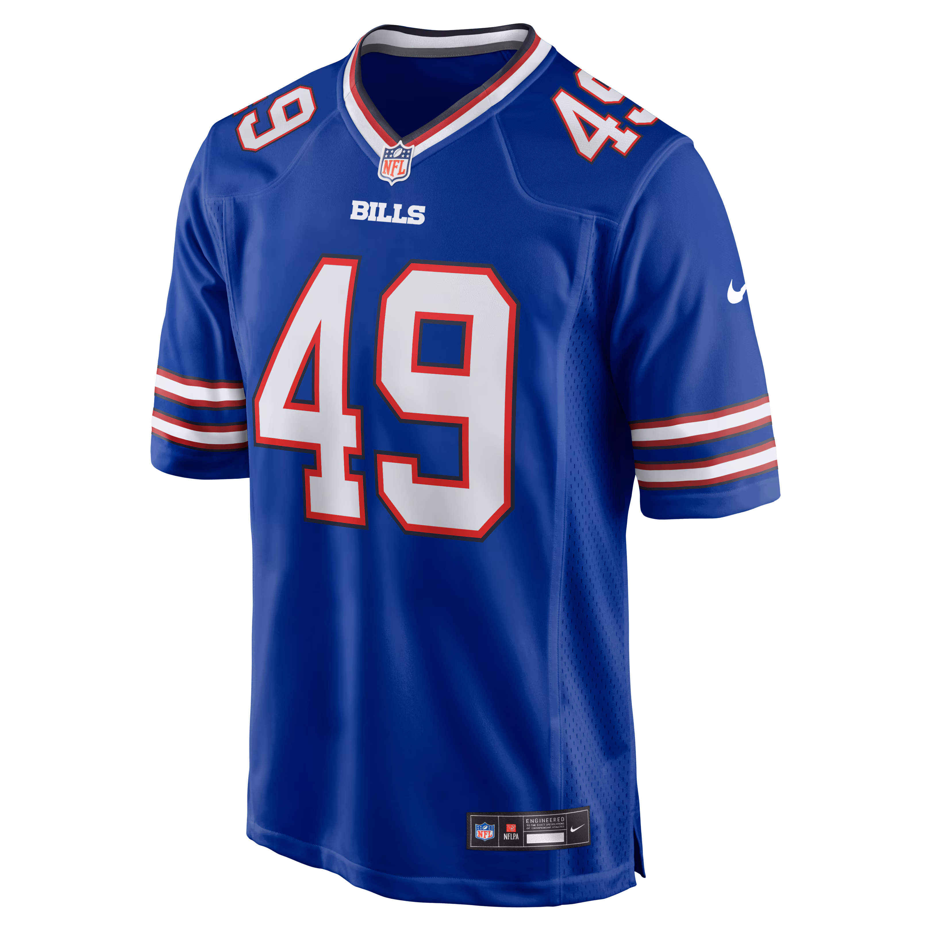 DaShaun White Buffalo Bills Nike Team Game Jersey - Royal