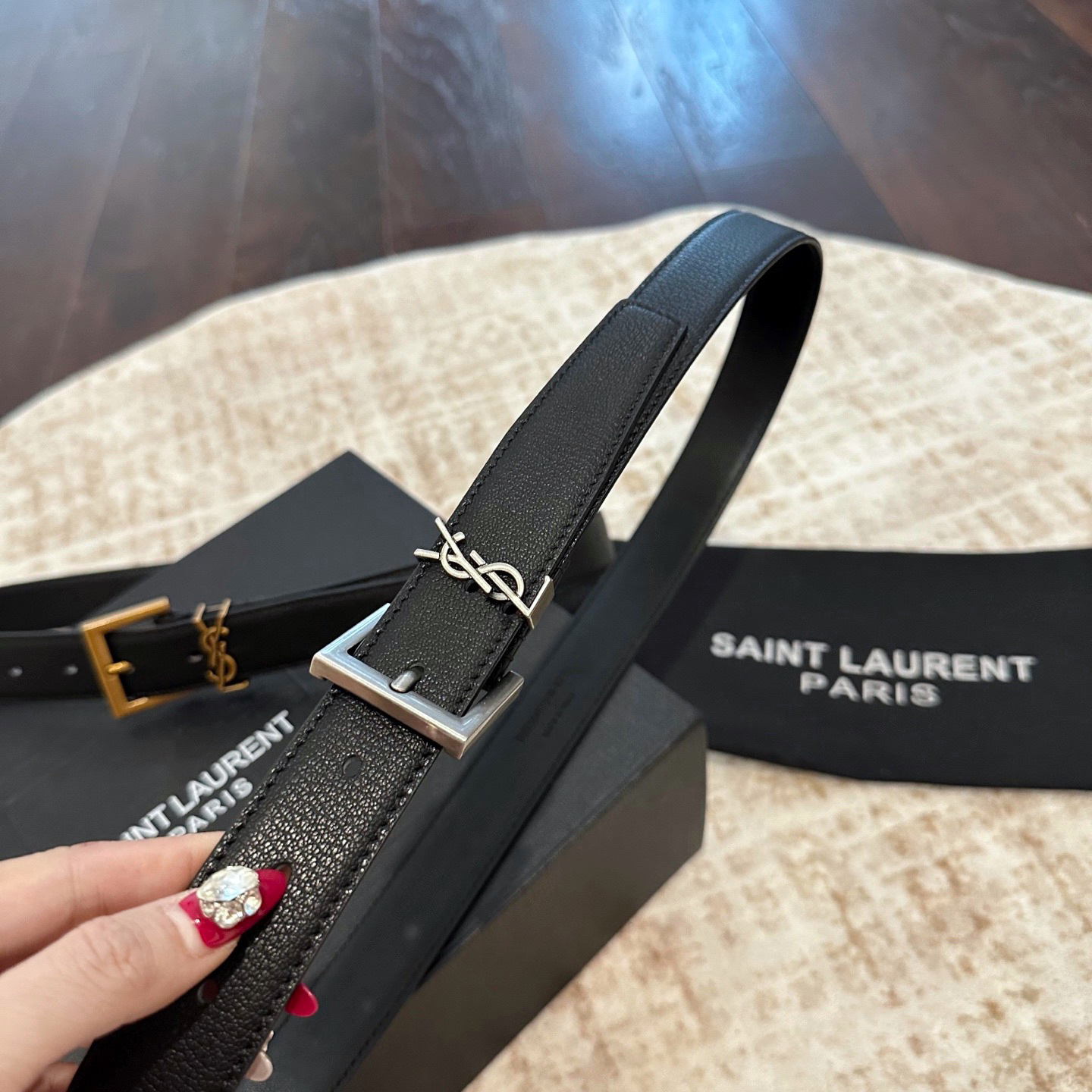 YSL belt-84