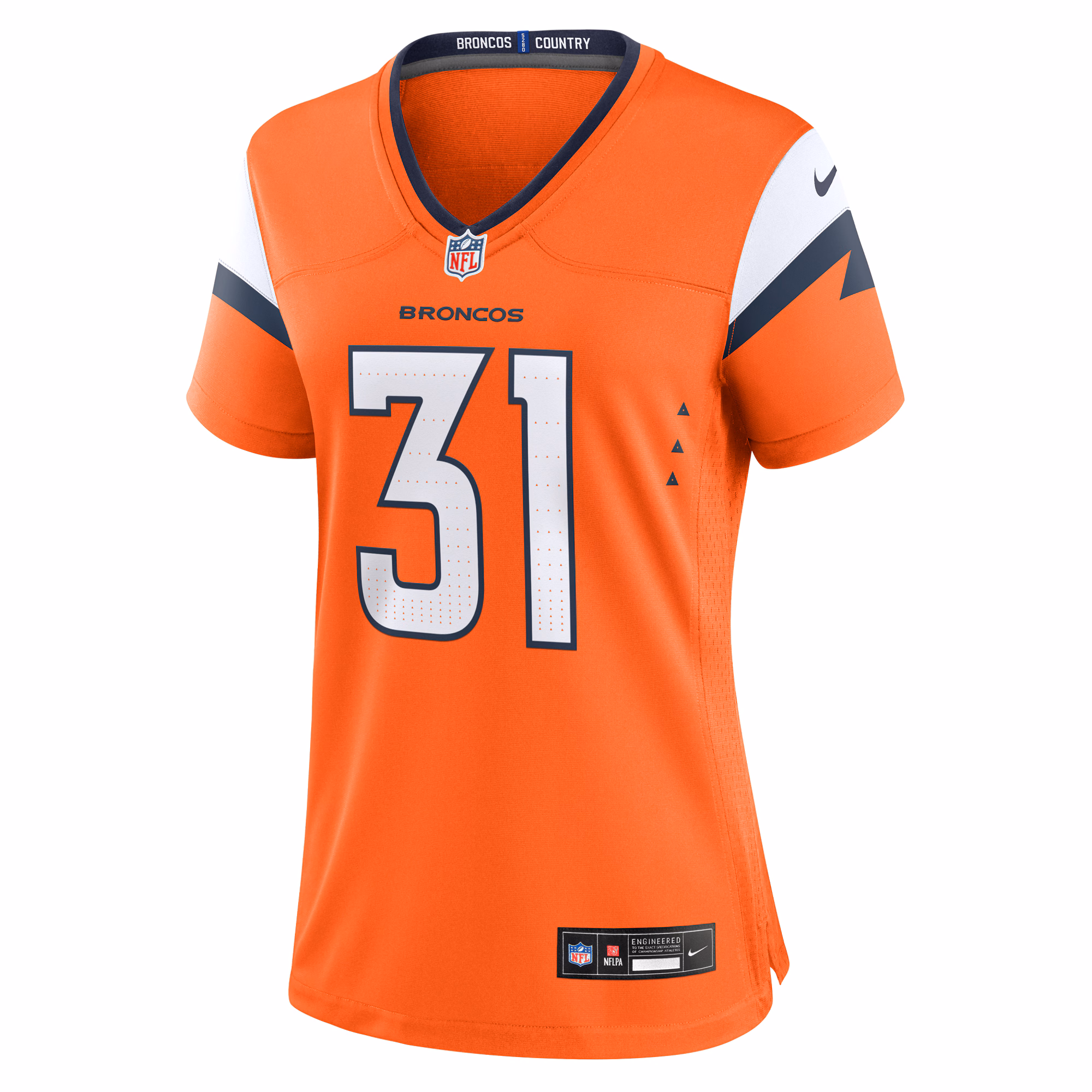 Kris Abrams-Draine Denver Broncos Nike Women's Team Game Jersey -  Orange