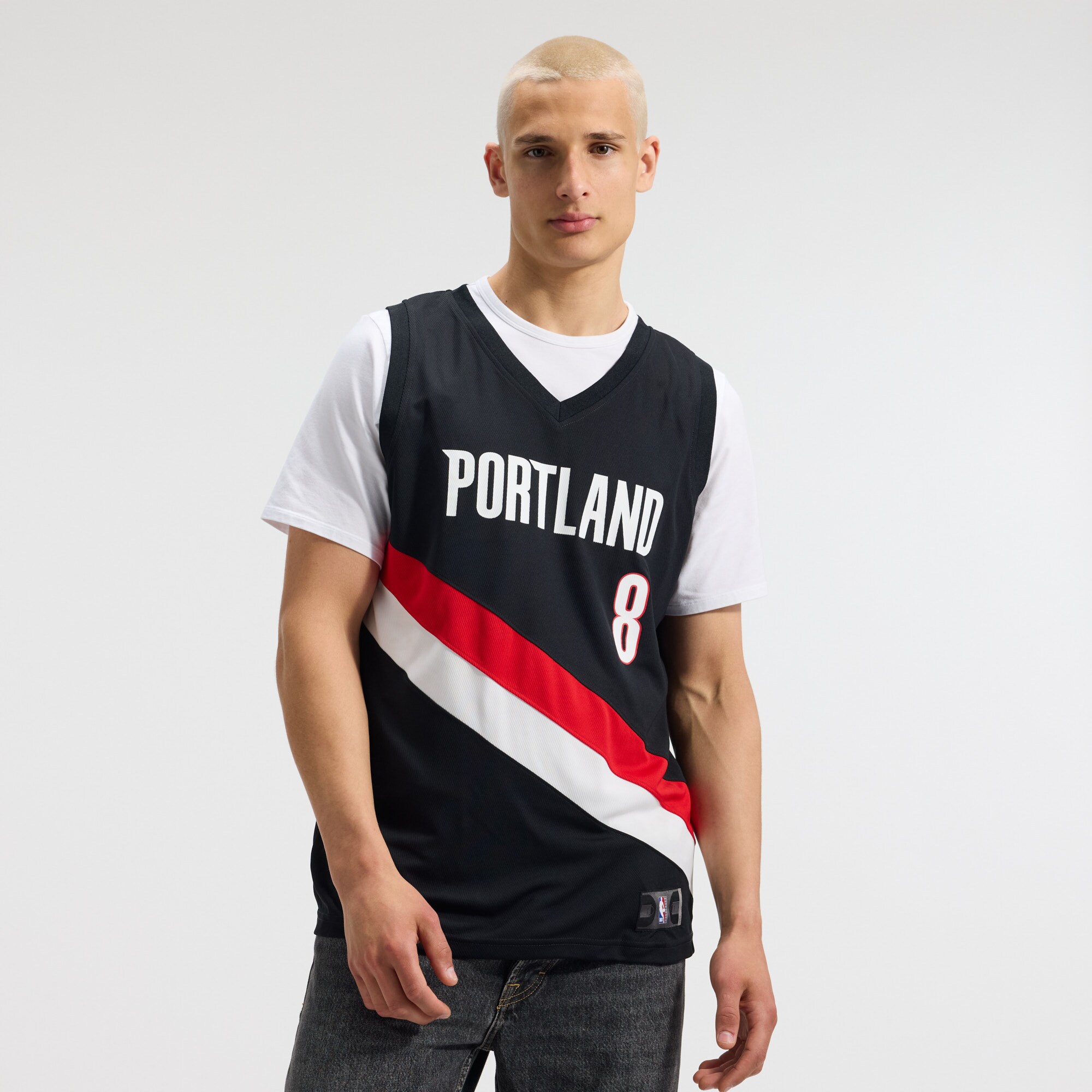 Deni Avdija Portland Trail Blazers Fanatics Fast Break Replica Jersey - Icon Edition - Black