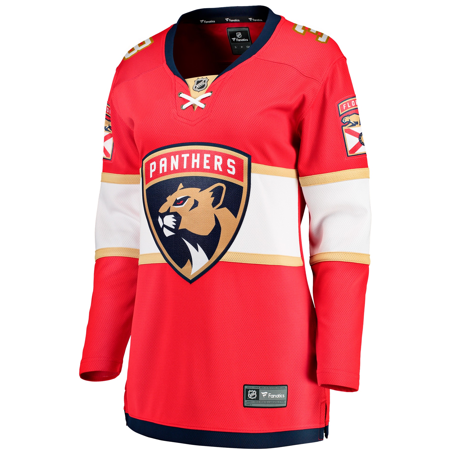 Seth Jones Florida Panthers Fanatics Women's Home Breakaway Player Jersey - Red