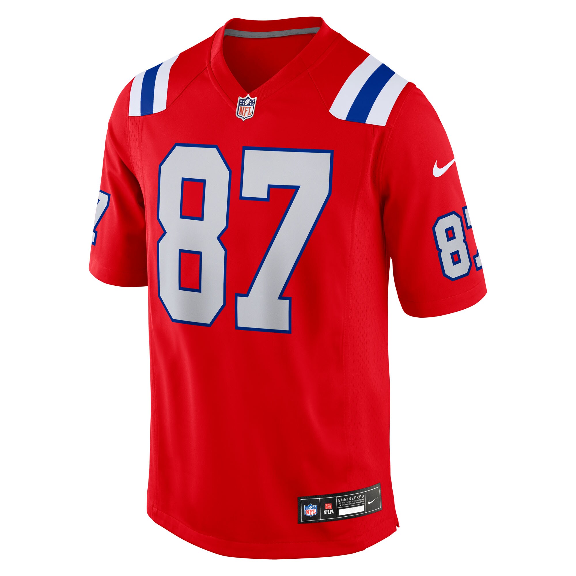 Rob Gronkowski New England Patriots Nike Alternate Retired Player Game Jersey -  Red