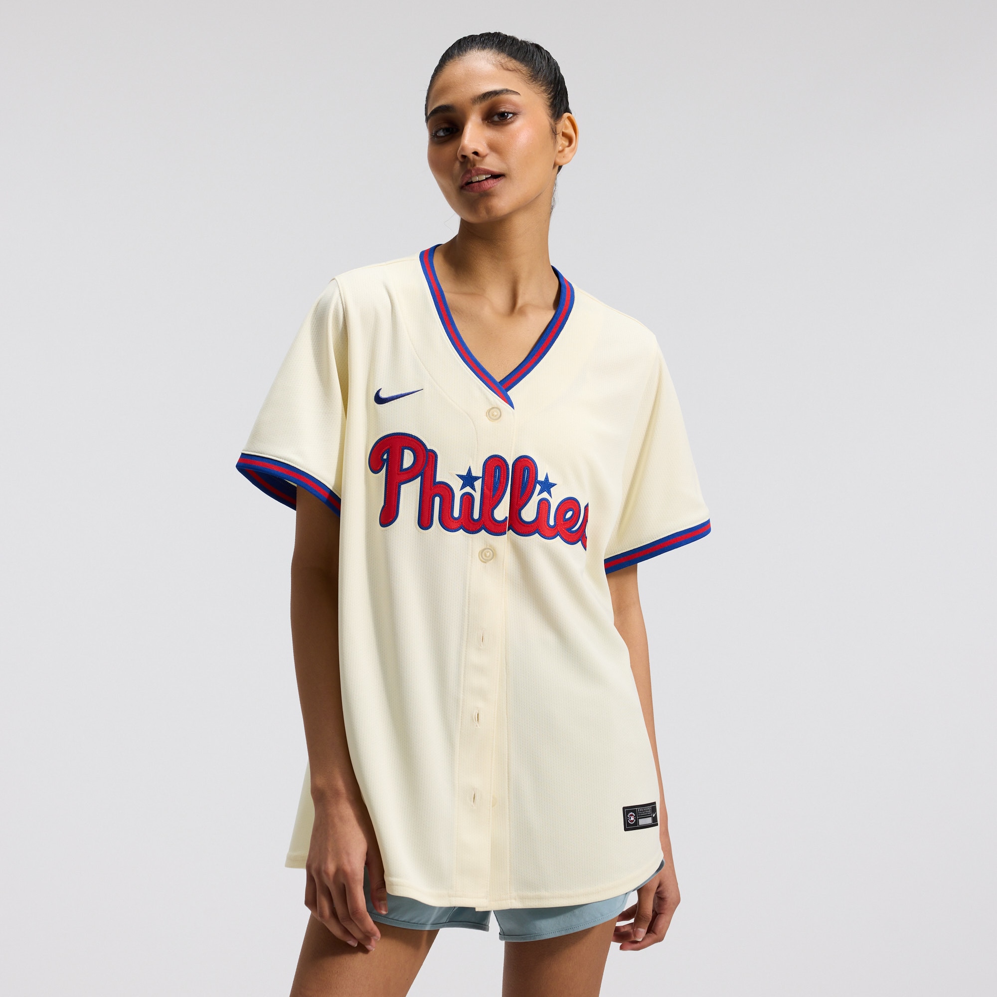 Ryan Howard Philadelphia Phillies Nike Women's Alternate 2 Limited Jersey – Cream