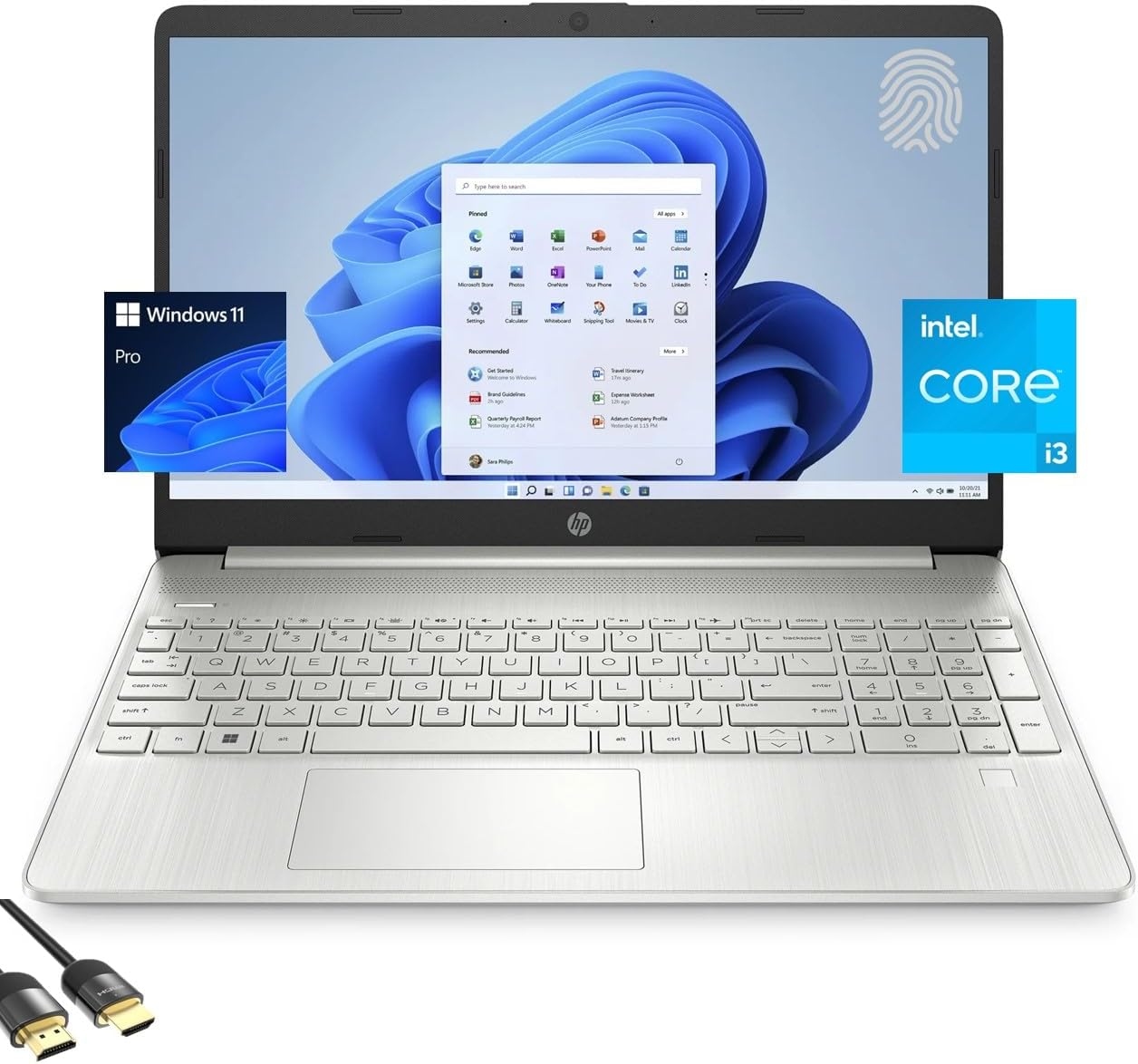 HP 15 Laptop for Business & Student, 15.6