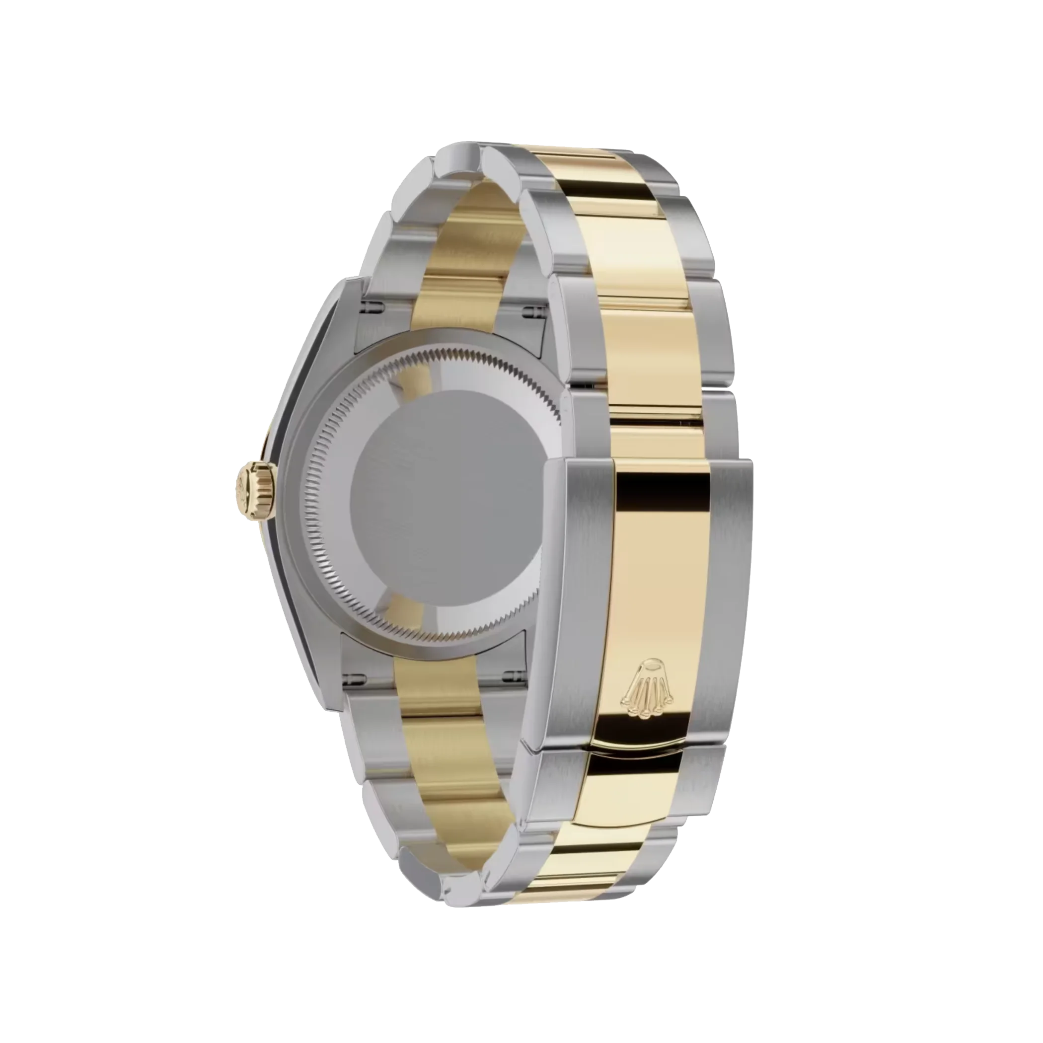 Datejust: Oystersteel and yellow gold, white dial, m126203-0030