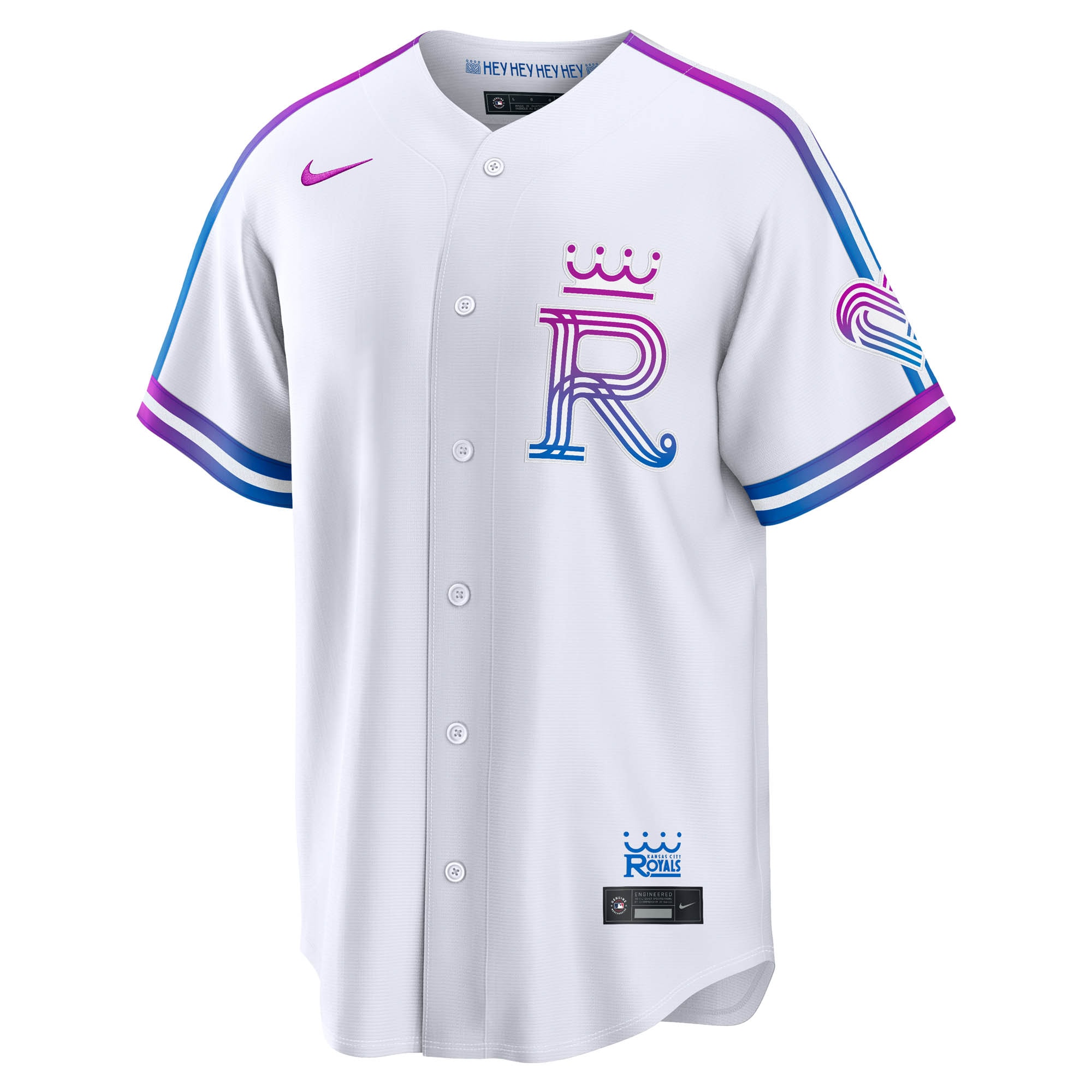 Kansas City Royals Nike 2026 City Connect Stadium Jersey - White