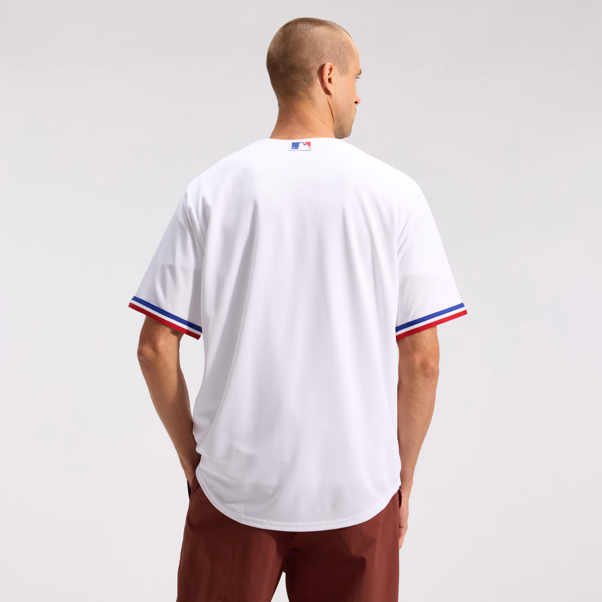 Texas Rangers Nike Home Replica Team Jersey - White