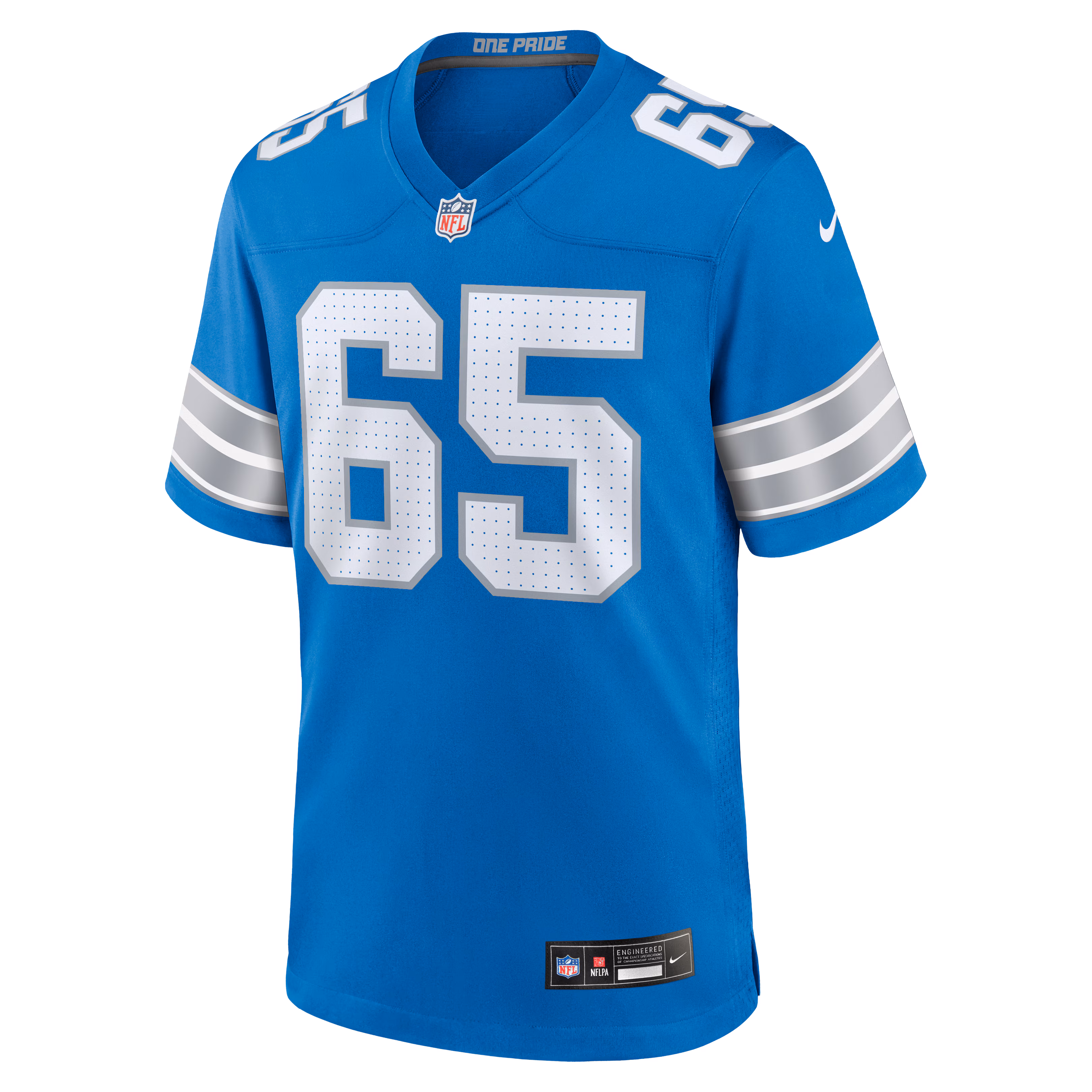 Seth McLaughlin Detroit Lions Nike Team Game Jersey -  Blue