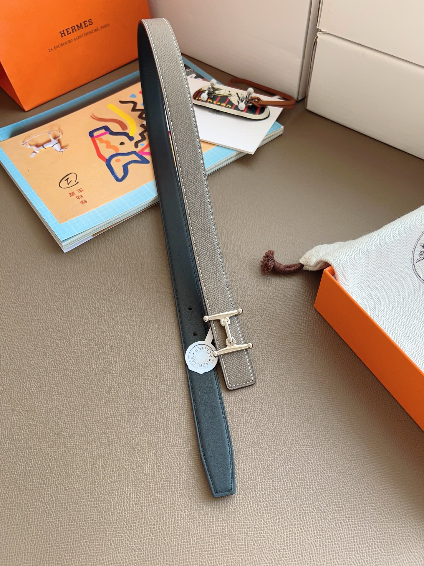 Hermes belt-123