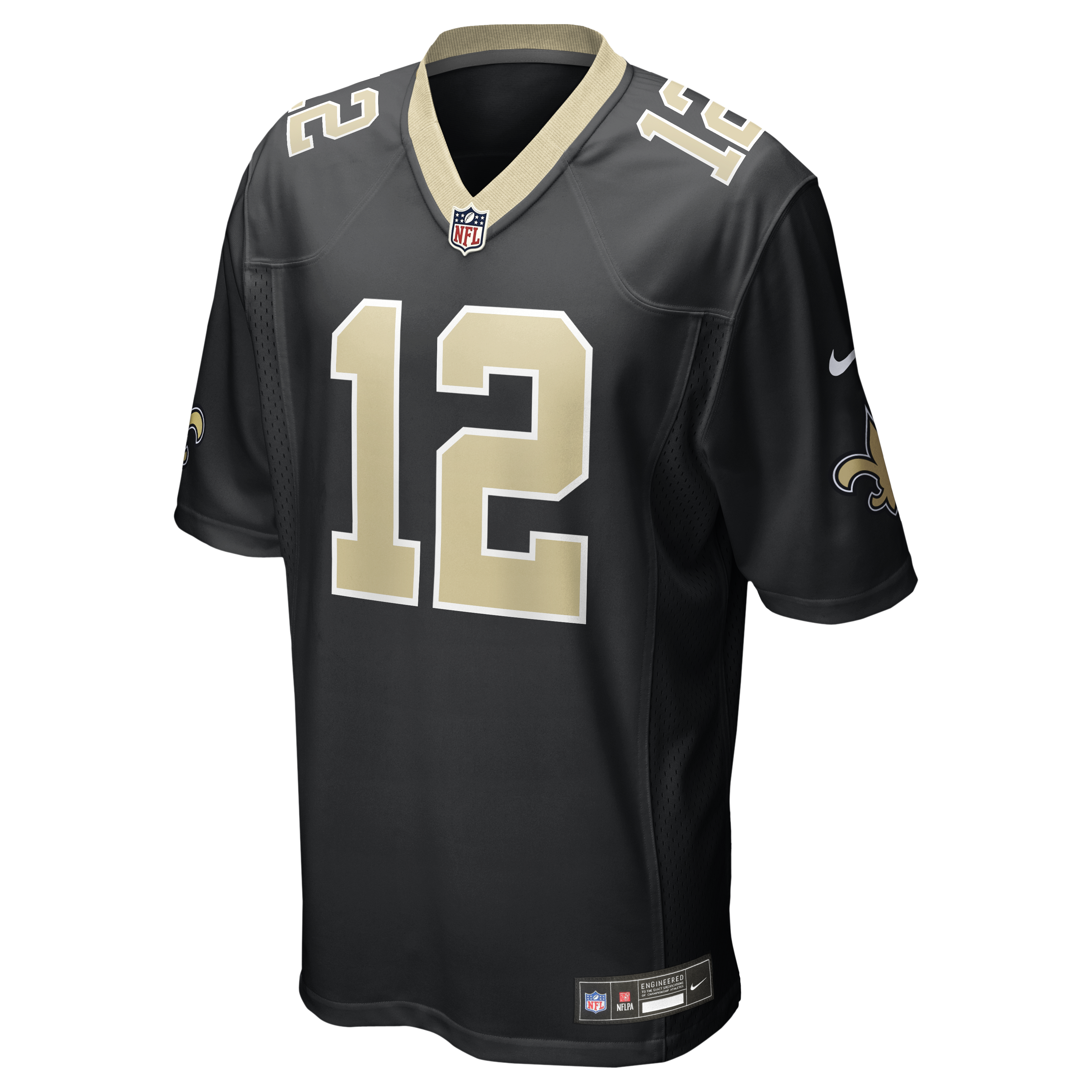 Chris Olave New Orleans Saints Nike Player Game Jersey - Black