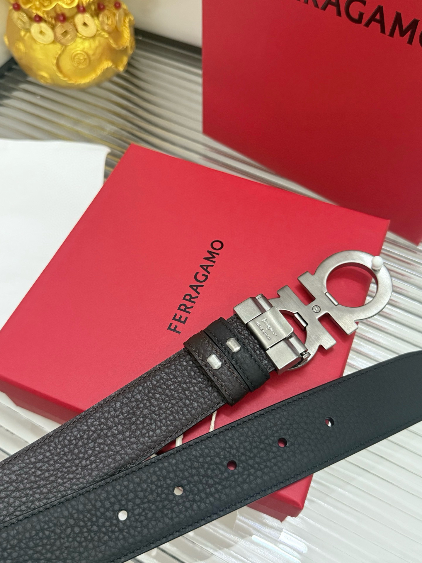 Ferragamo belt-9
