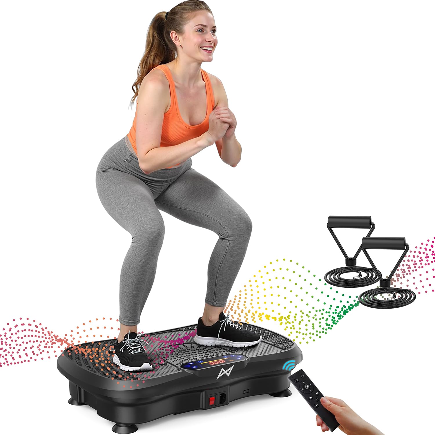 AXV Vibration Plate Fitness Exercise Machine for Weight Loss