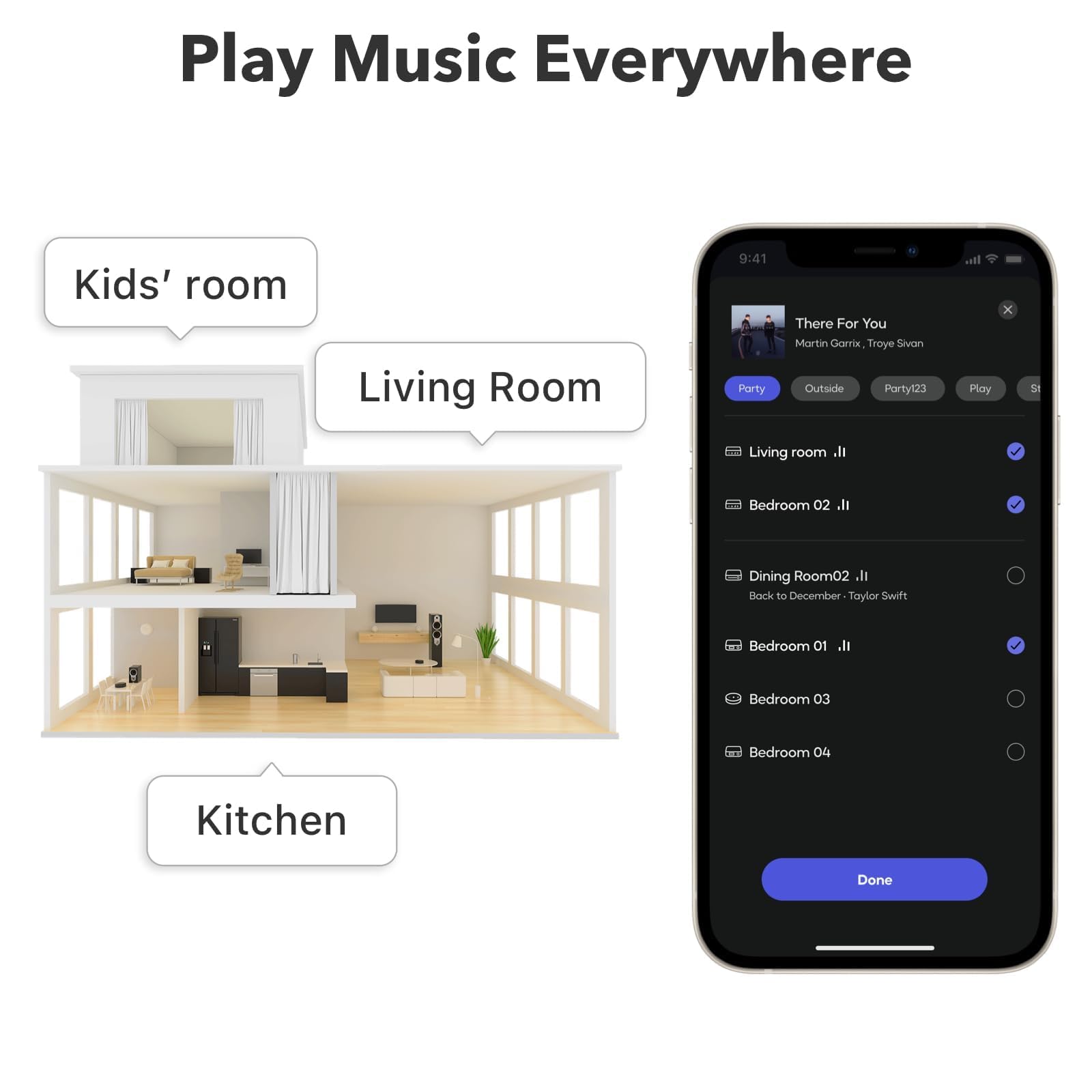 WIIM Mini AirPlay 2 Wireless Audio Streamer & Preamplifier