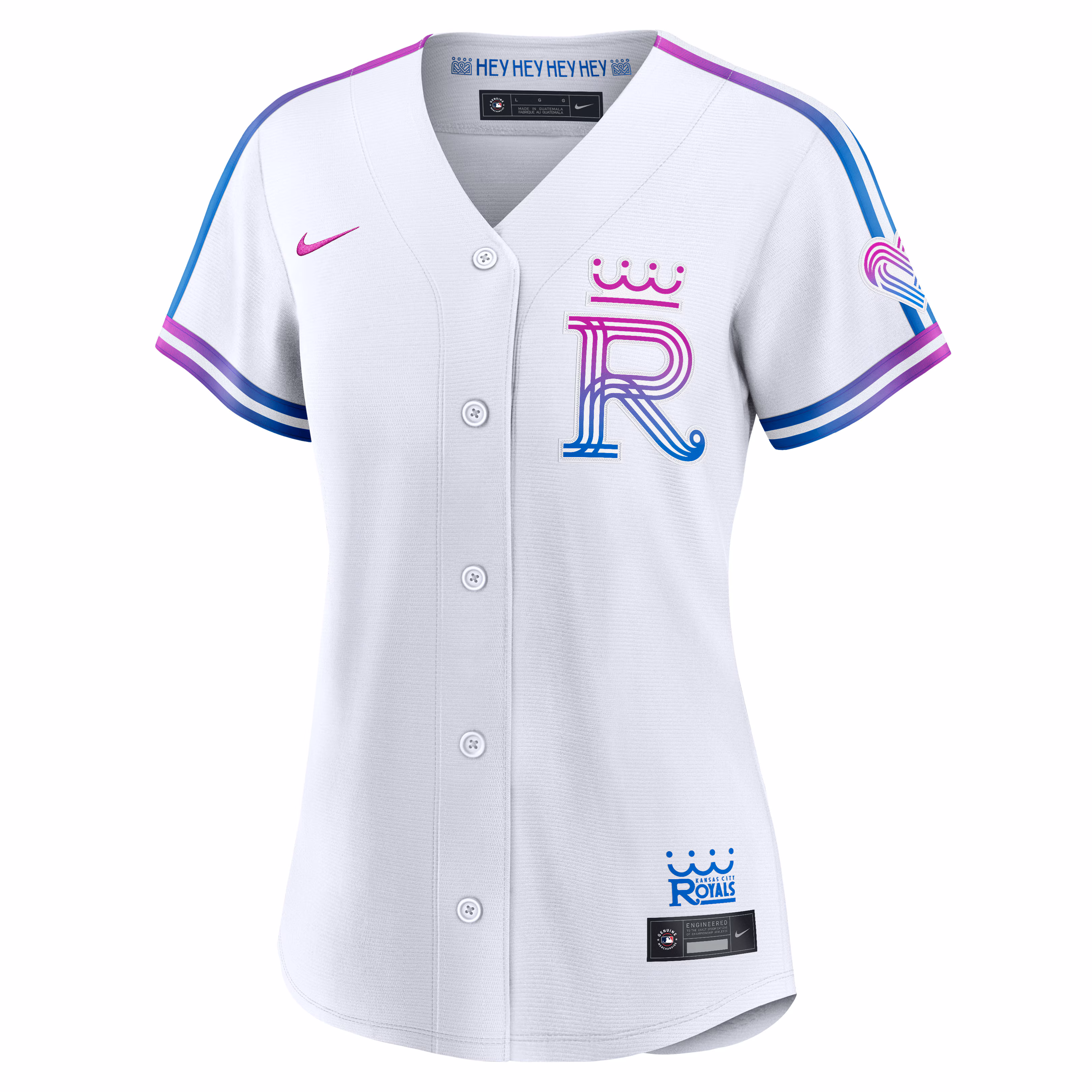 Kansas City Royals Nike Women's 2026 City Connect Stadium Jersey - White