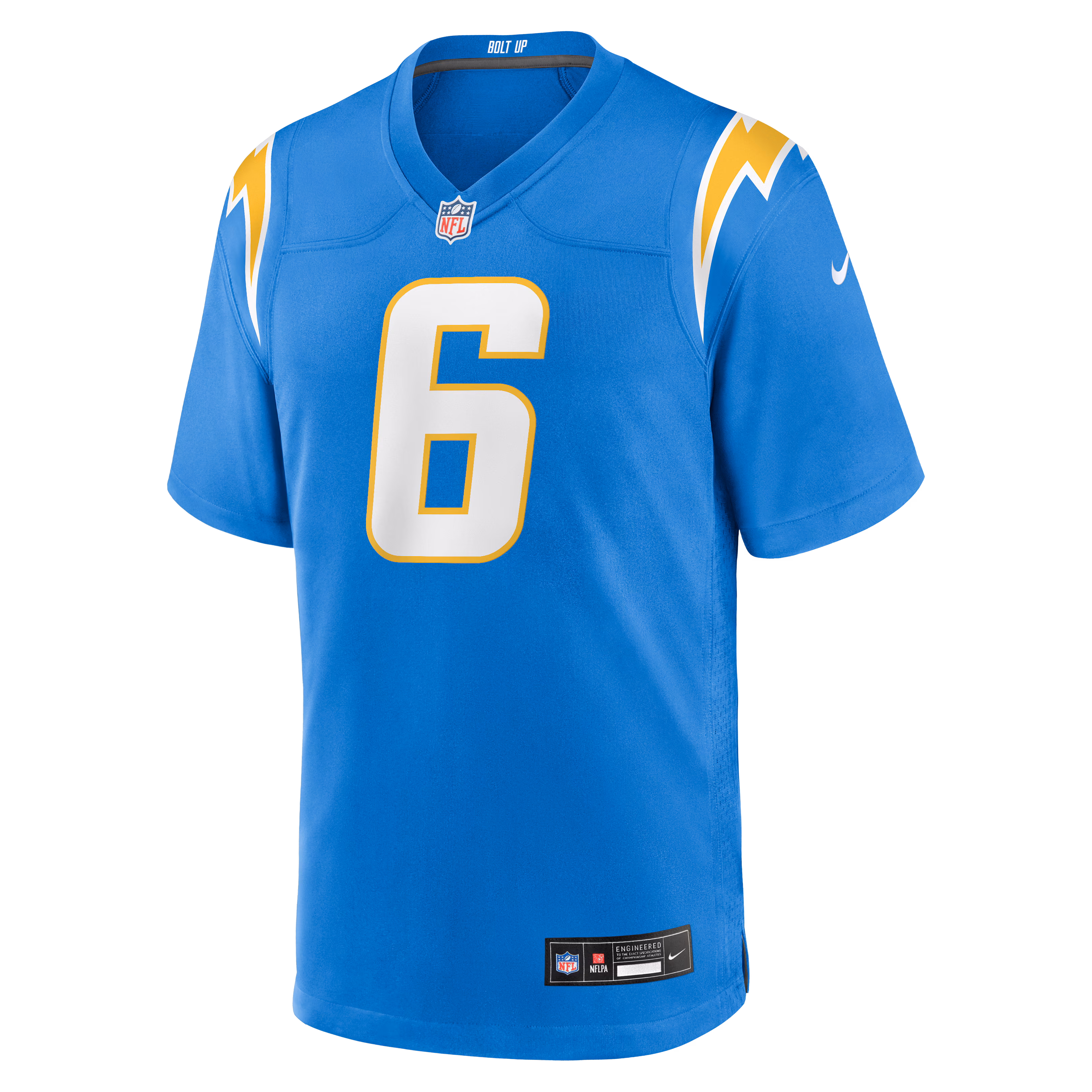 Denzel Perryman Los Angeles Chargers Nike Team Game Jersey -  Powder Blue