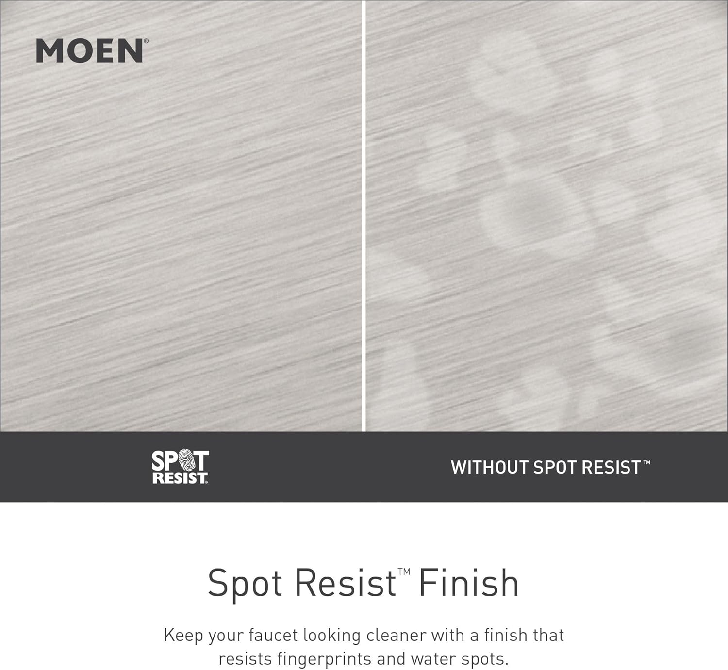 Moen 7664SRS Sleek One-Handle High Arc Pulldown Bar Faucet, Spot Resist Stainless