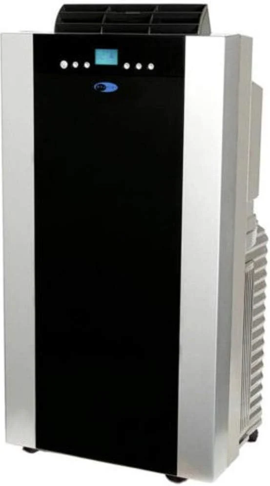 Whynter ARC-14S 14,000 BTU Dual Hose Portable Air Conditioner with Dehumidifier and Fan for Rooms Up to 500 Square Feet, Includes Storage Bag, Platinum/Black, AC Unit Only