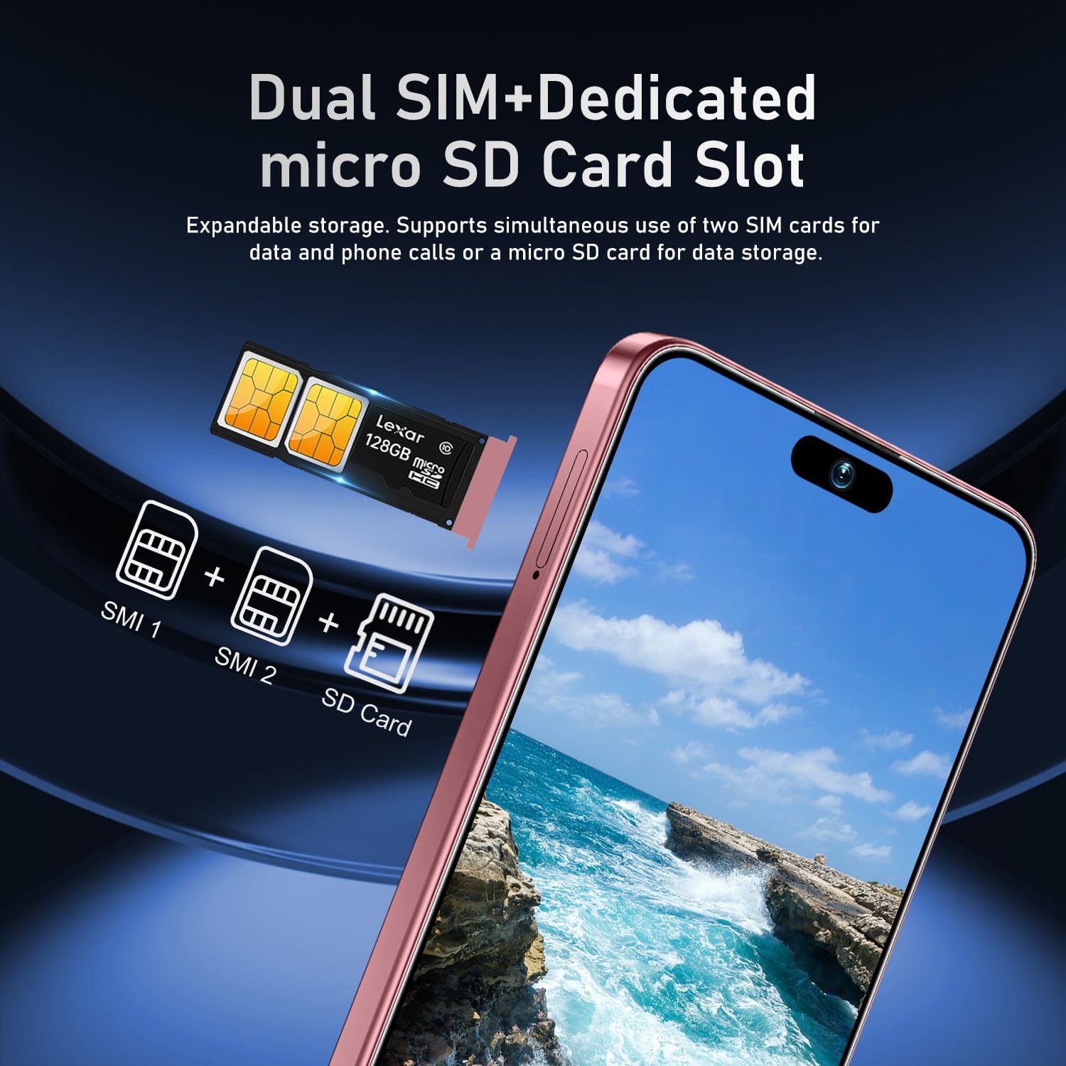 17 PMAX 12GB+512GB Smartphone Unlocked Cell Phone,6.99