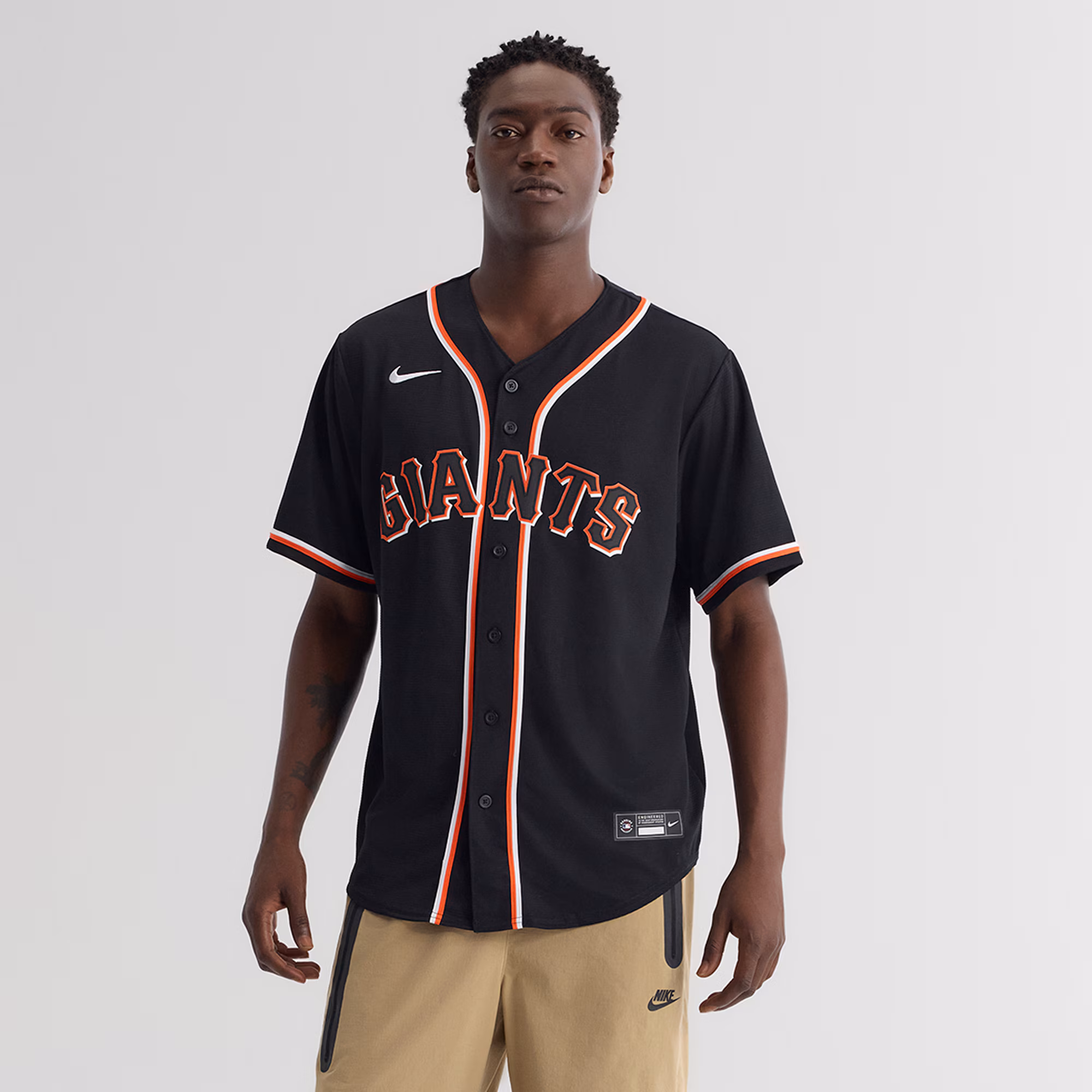 Jung Hoo Lee San Francisco Giants Nike Fashion Replica Black Out Jersey