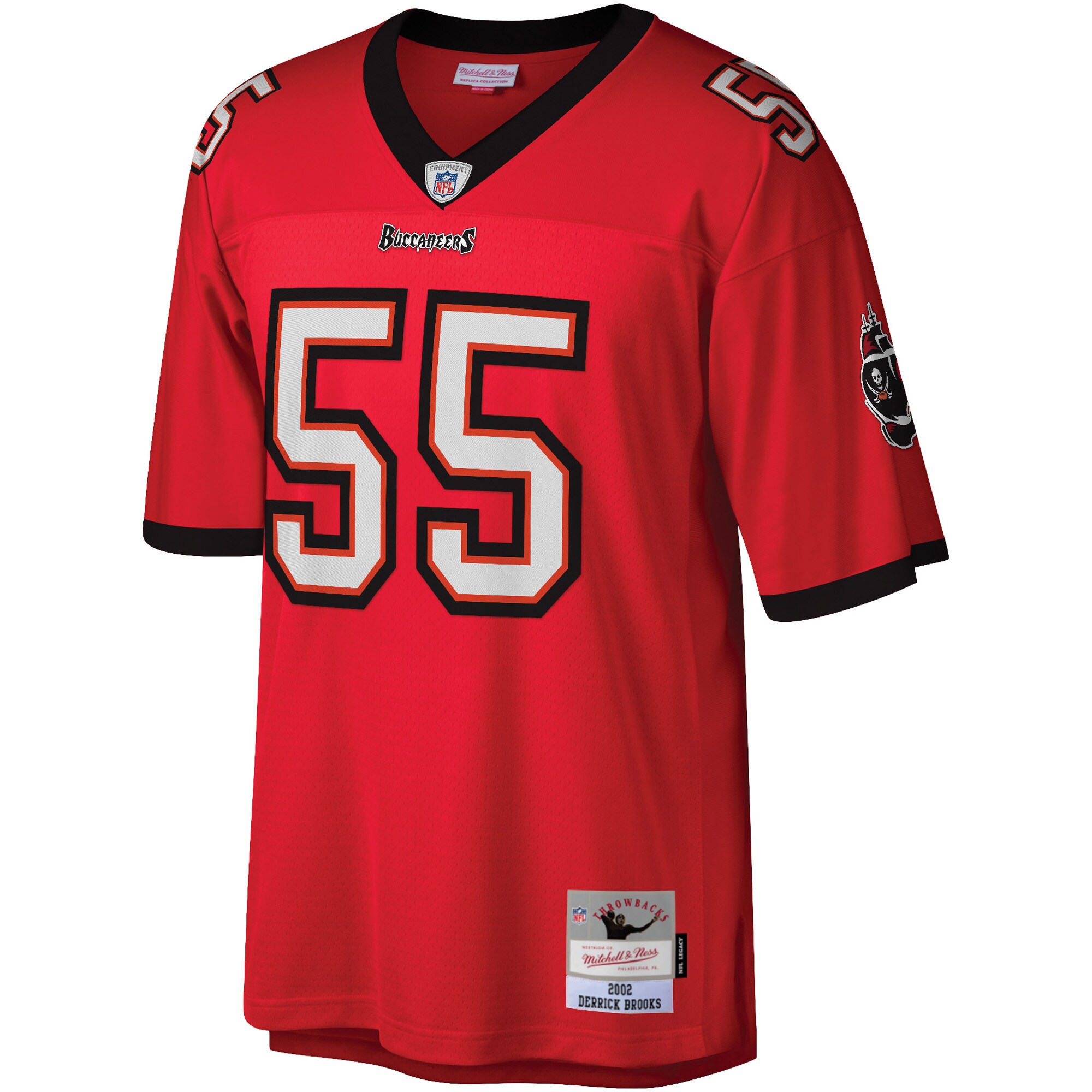 Derrick Brooks Tampa Bay Buccaneers Mitchell & Ness Legacy Replica Jersey - Red