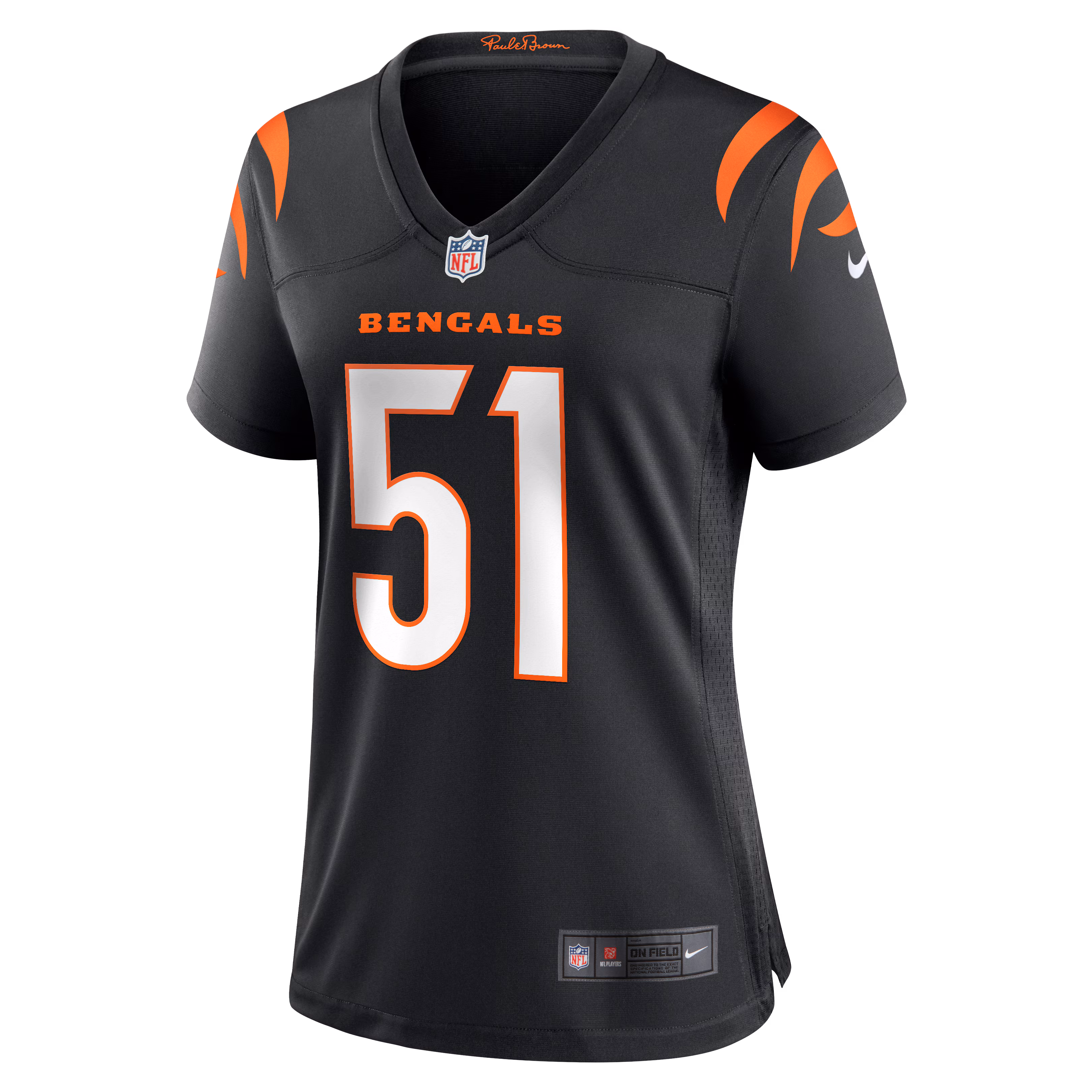 Isaiah Foskey Cincinnati Bengals Nike Women's Team Game Jersey -  Black