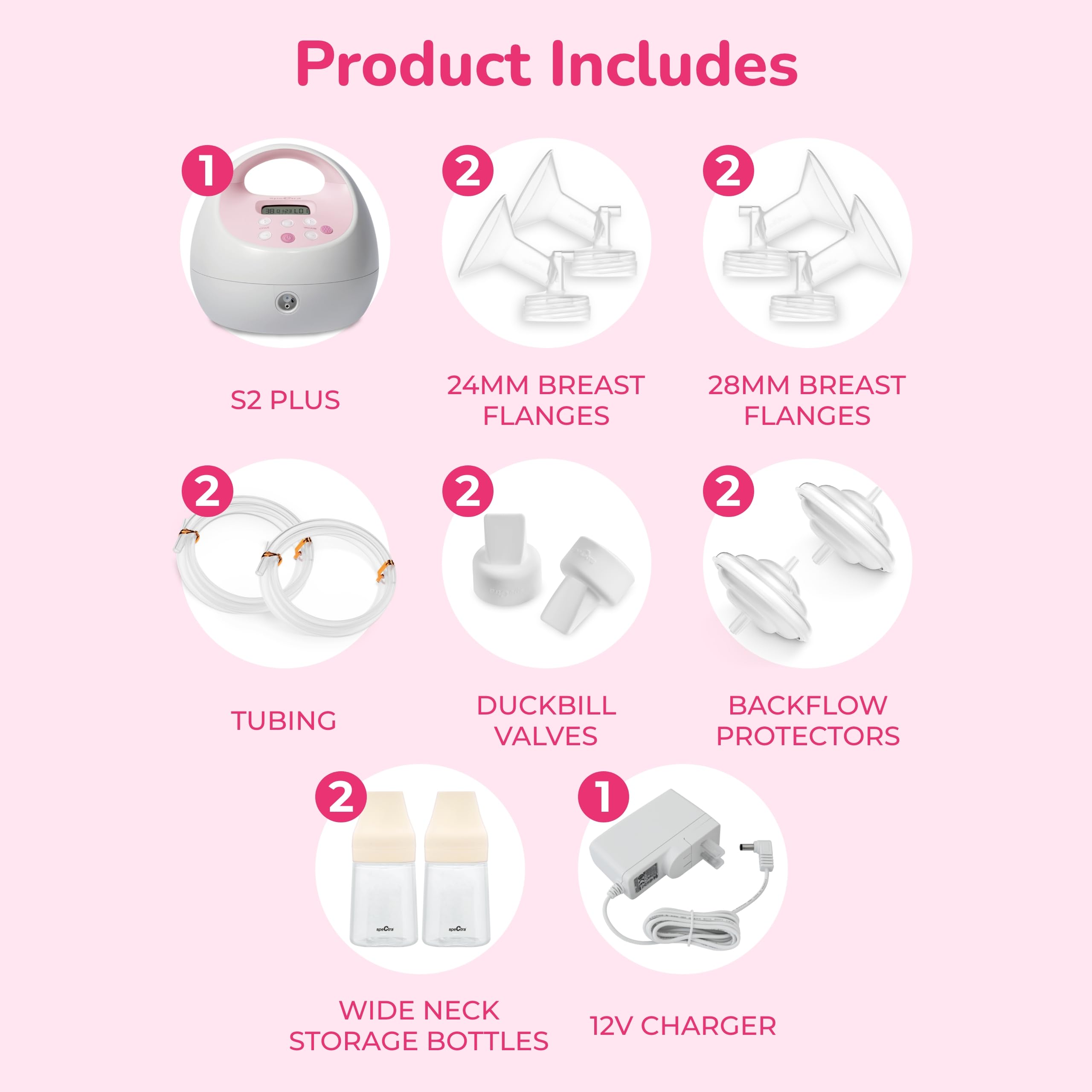 SPECTRA S2 Plus Electric Breast Pump for Convenient Feeding