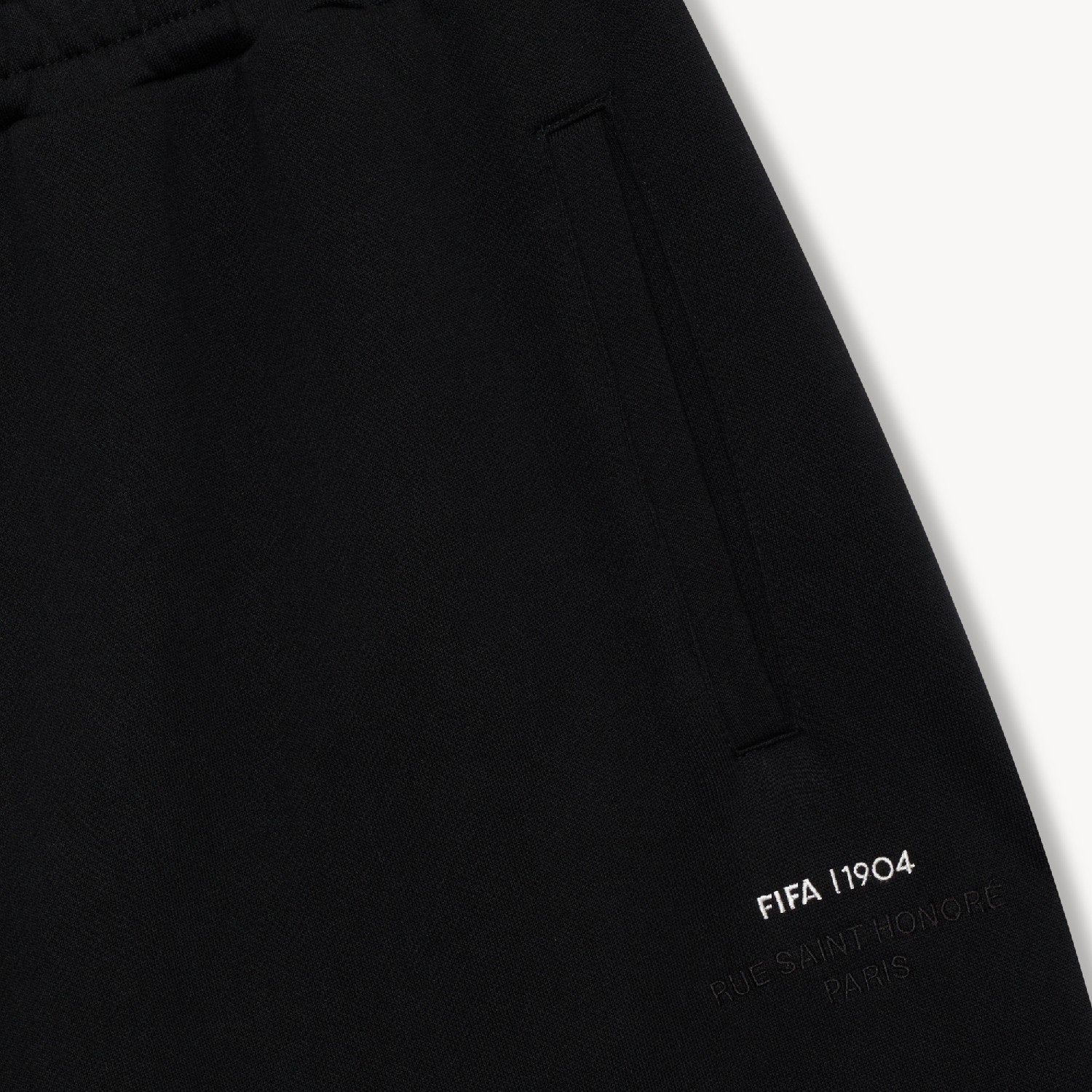 FIFA 1904 Stacked Black Sweatpants - Unisex
