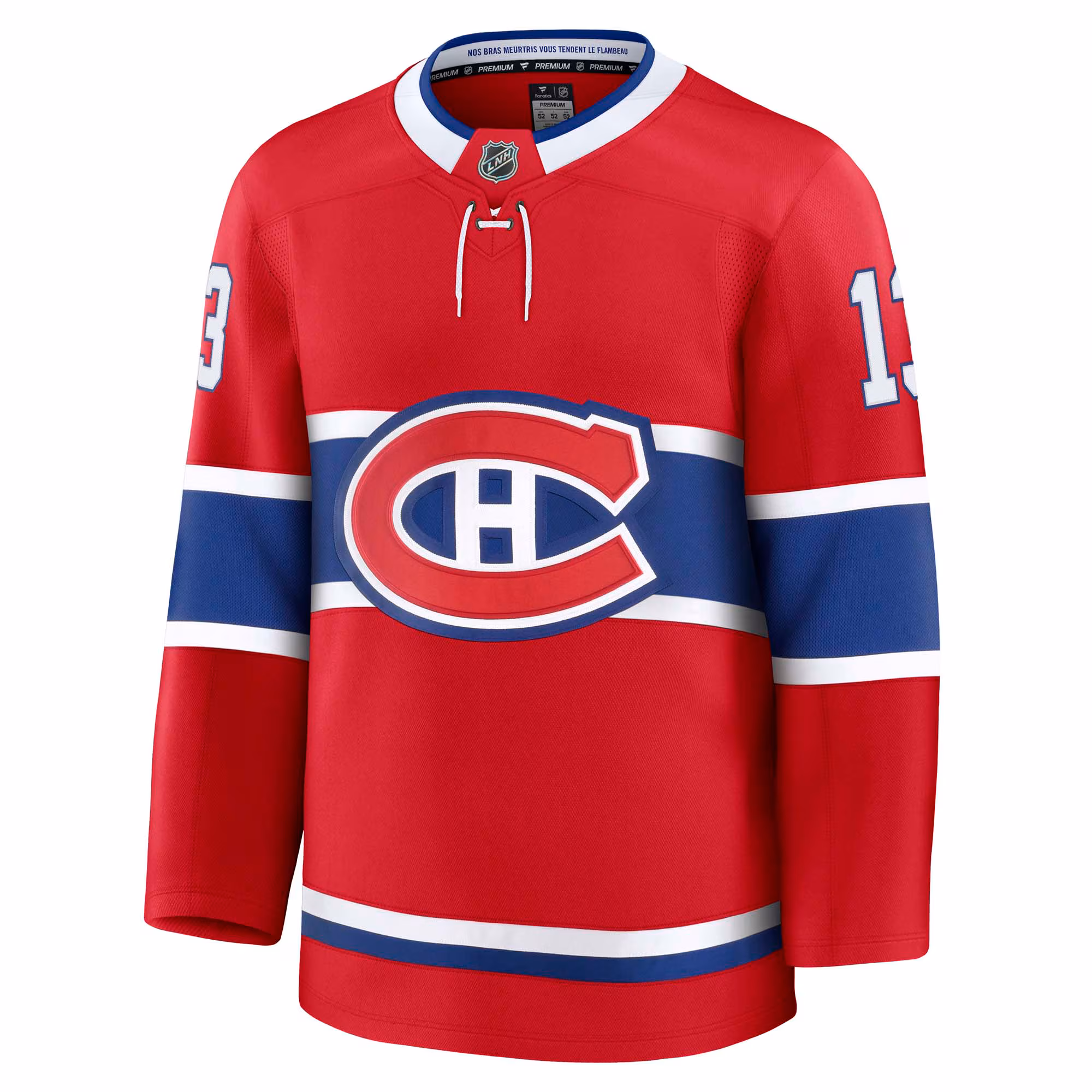 Cole Caufield Montreal Canadiens Fanatics Home Premium Jersey - Red