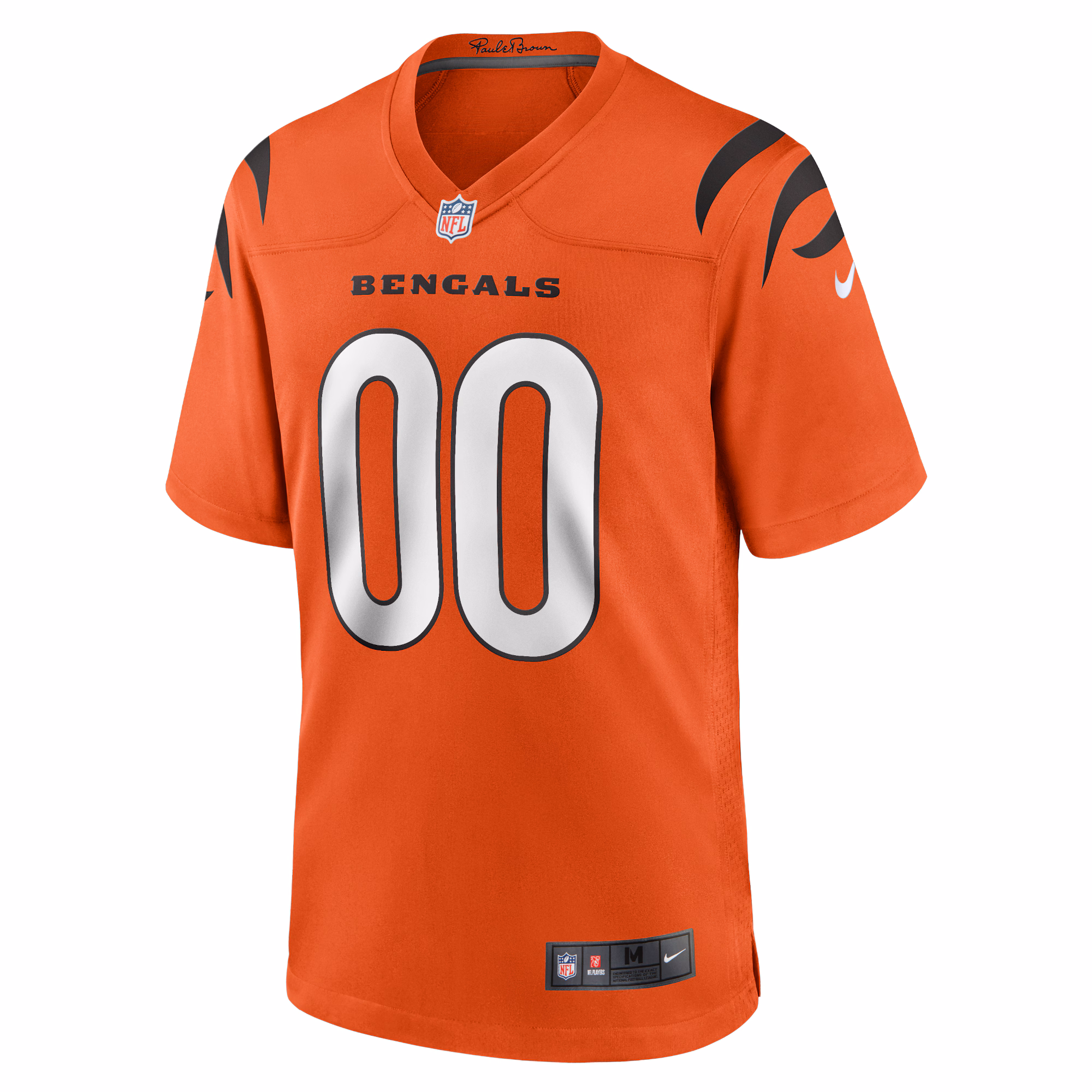 Cincinnati Bengals Nike Youth Alternate Game Custom Jersey - Orange
