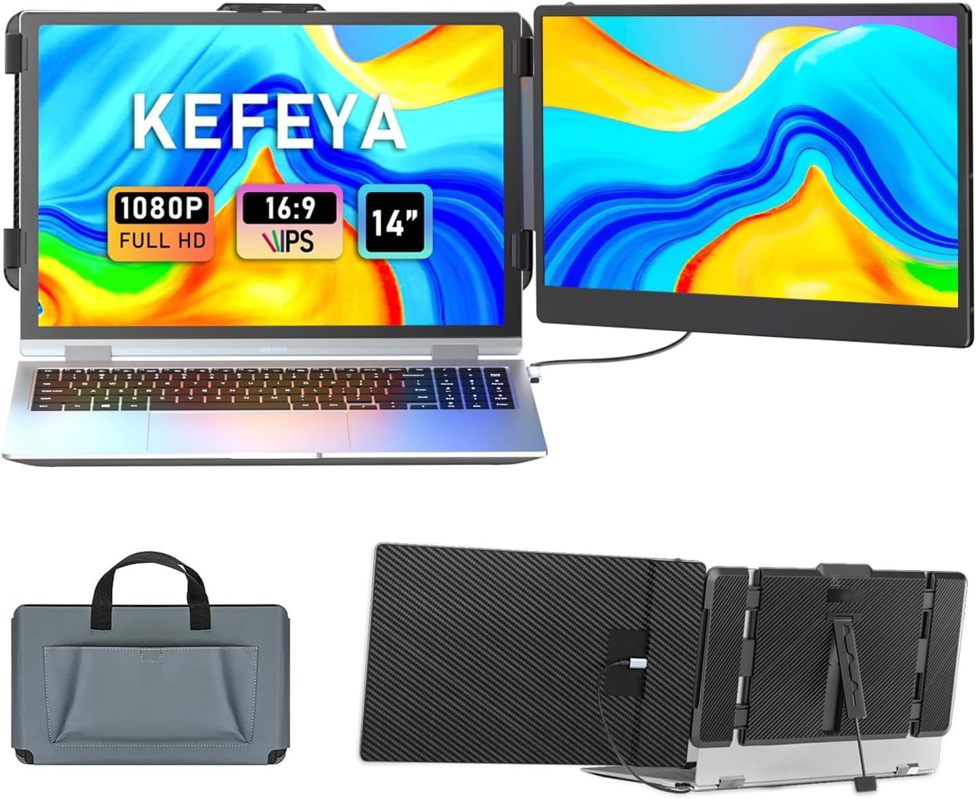 KEFEYA Laptop Screen Extender 14