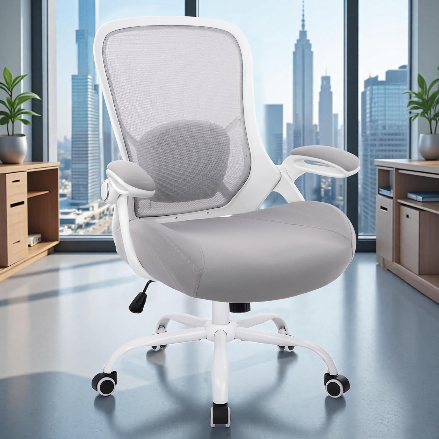 HYLONE 400lbs Heavy Duty Office Chair, 5