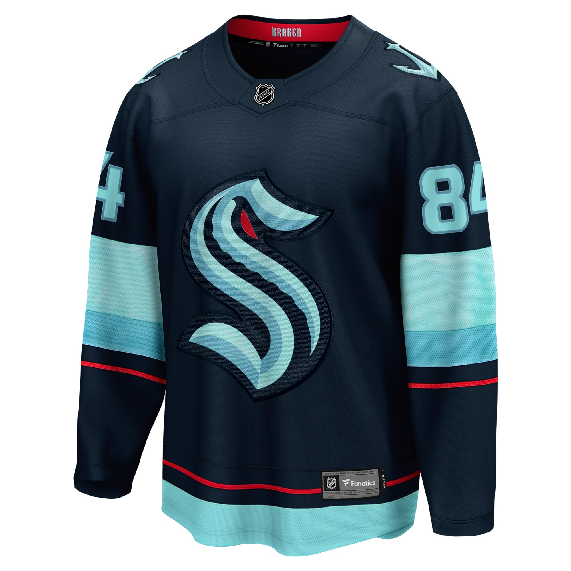 Kaapo Kakko Seattle Kraken Fanatics Home Breakaway Player Jersey - Deep Sea Blue