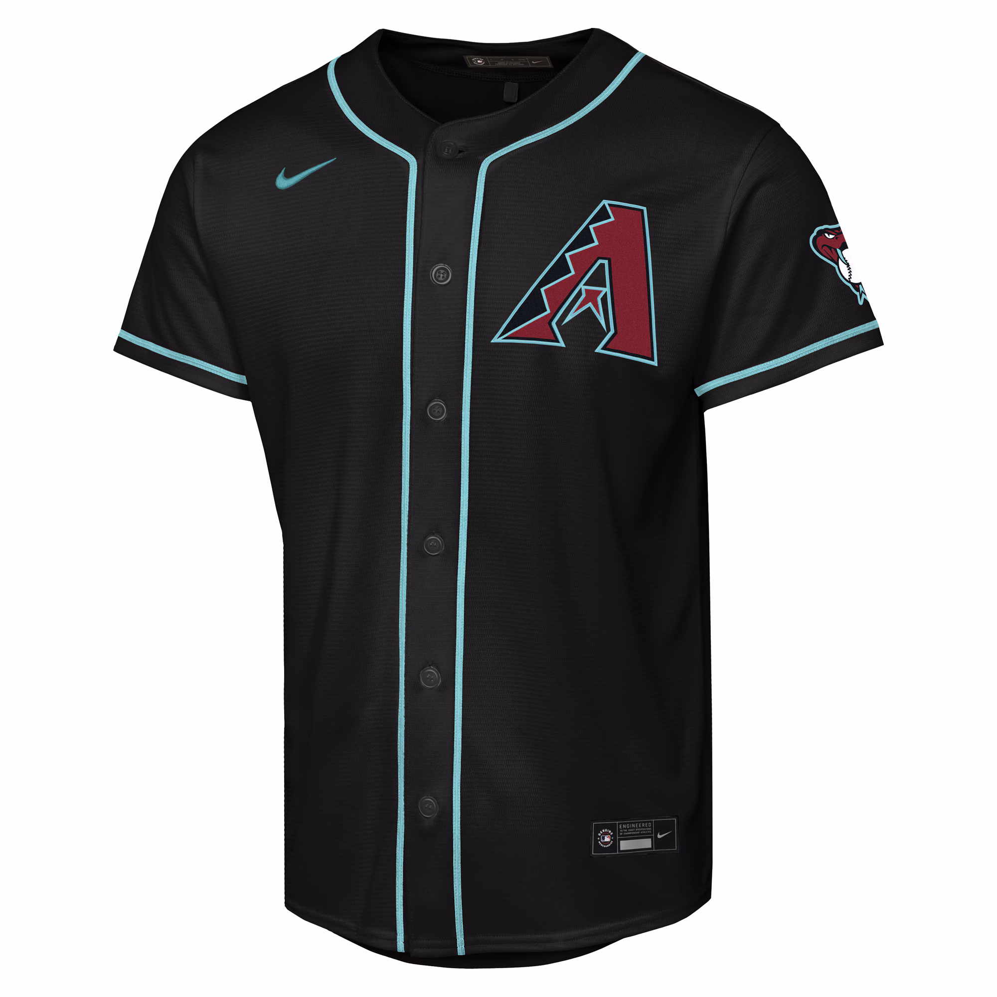 Corbin Carroll Arizona Diamondbacks Nike Youth Alternate Stadium Jersey - Black
