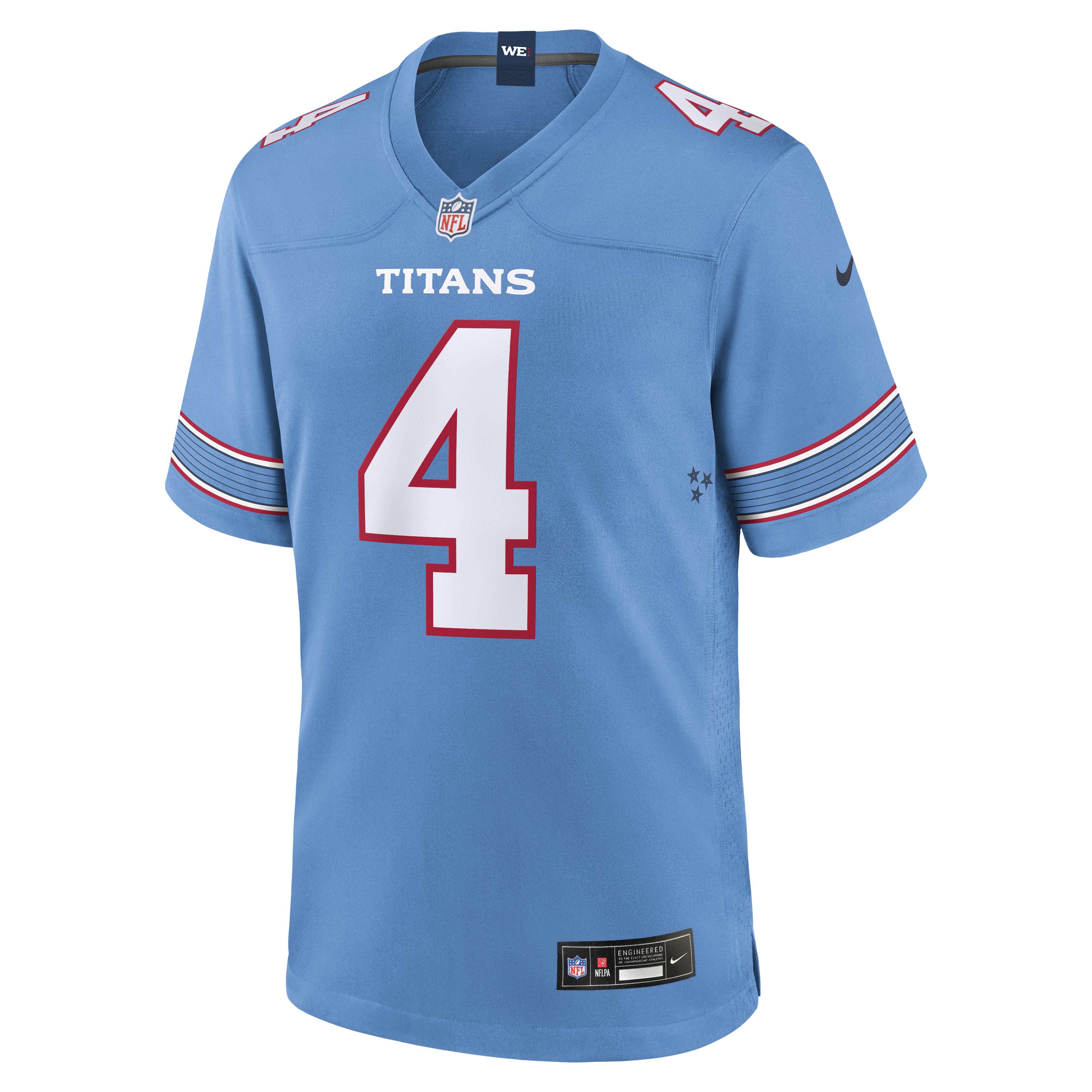 Wan'Dale Robinson Tennessee Titans Nike Team Game Jersey - Light Blue