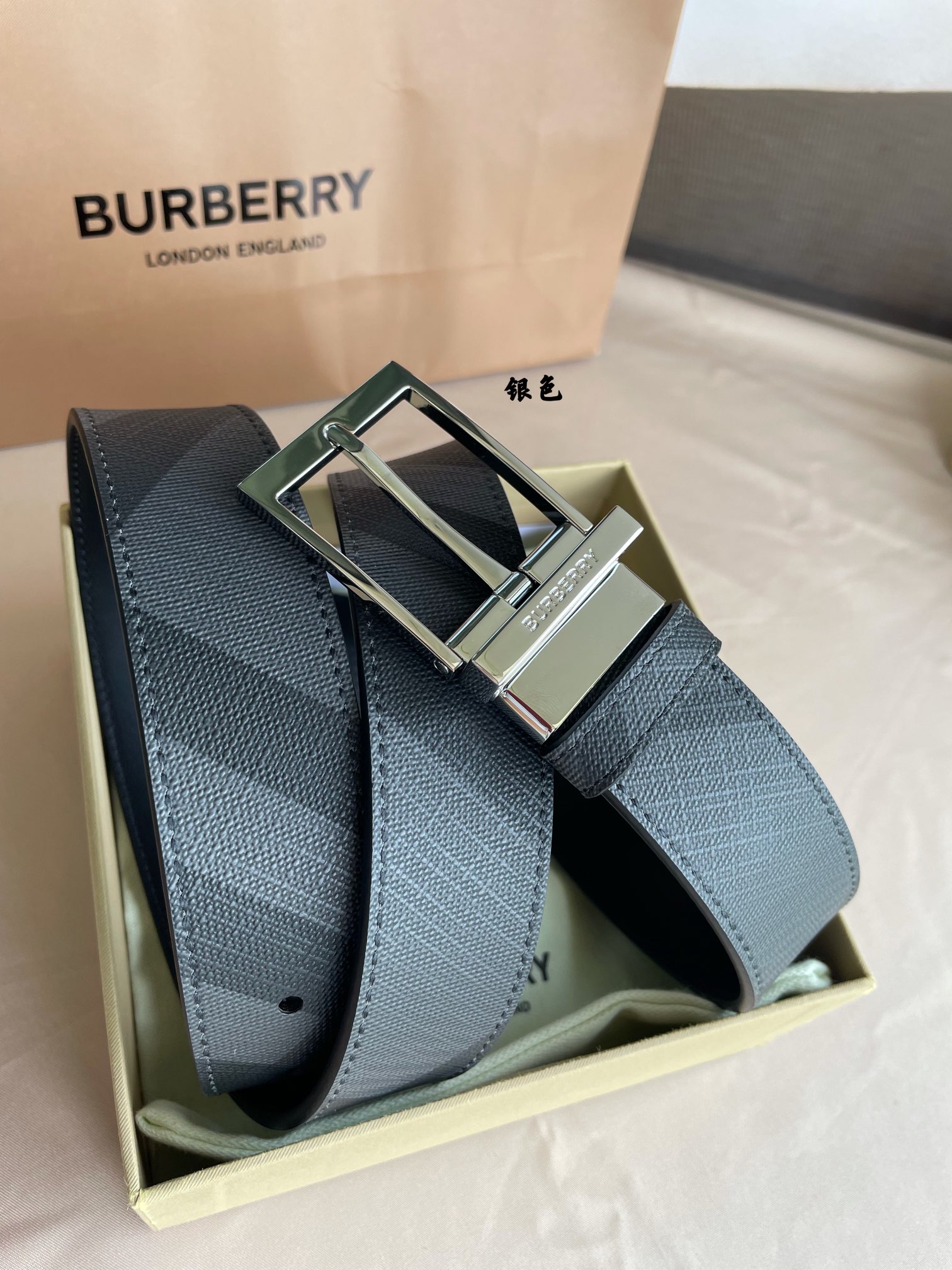 Burberry belt-125