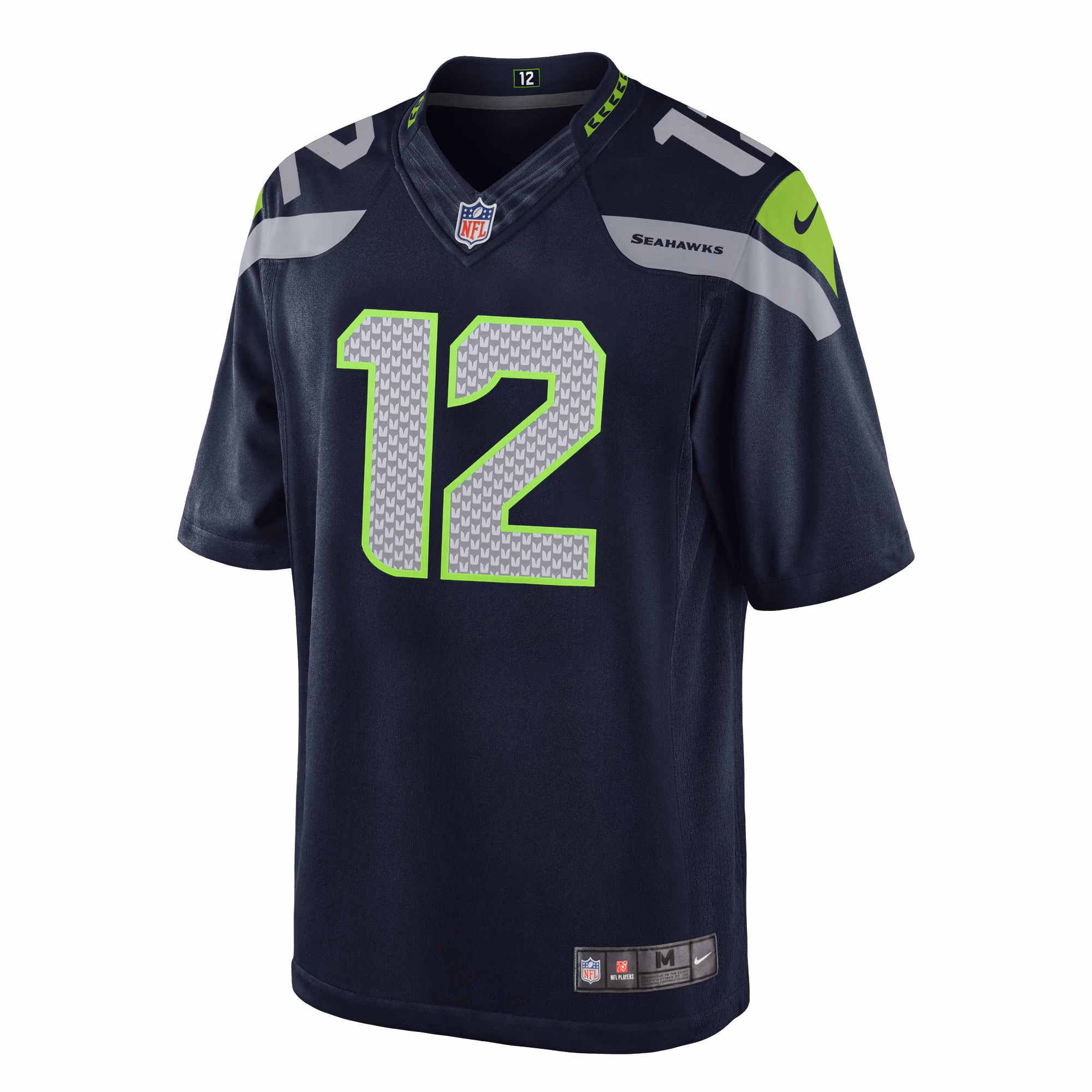 12th Fan Seattle Seahawks Nike Youth Game Jersey - College Navy